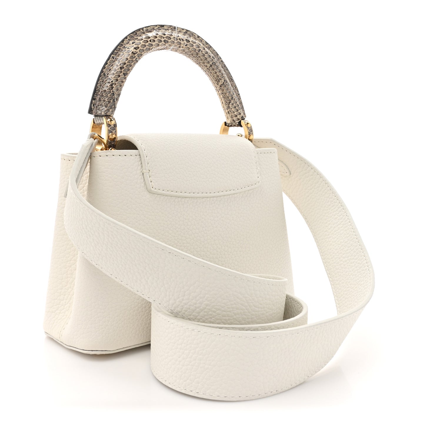 Taurillon Ayers Capucines Mini White Snow White