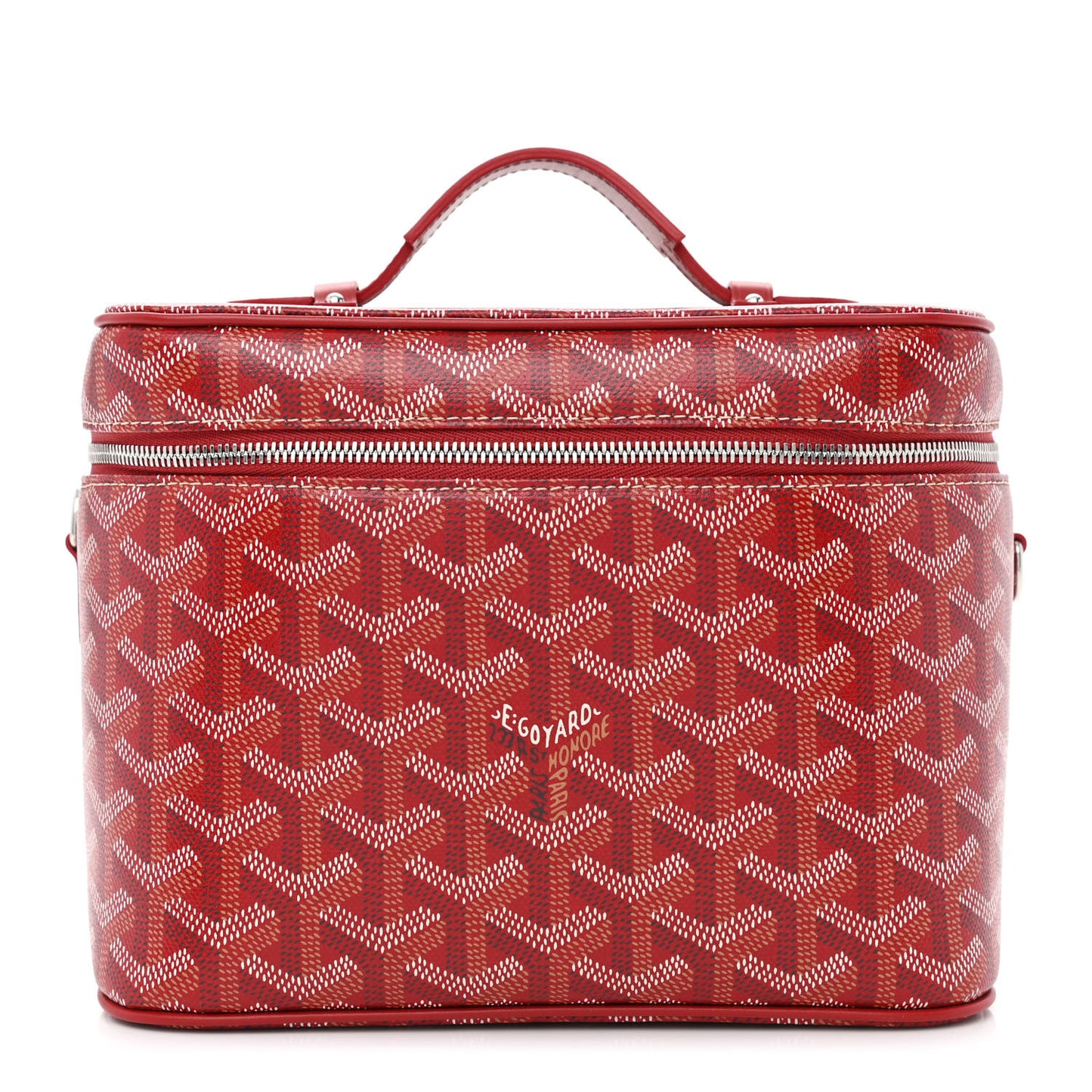 Goyardine Muse Vanity Case Red