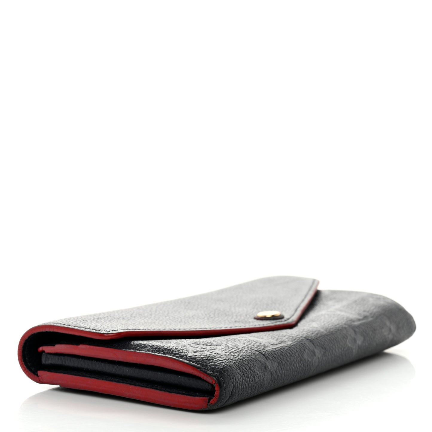 Empreinte Sarah Wallet NM Marine Rouge