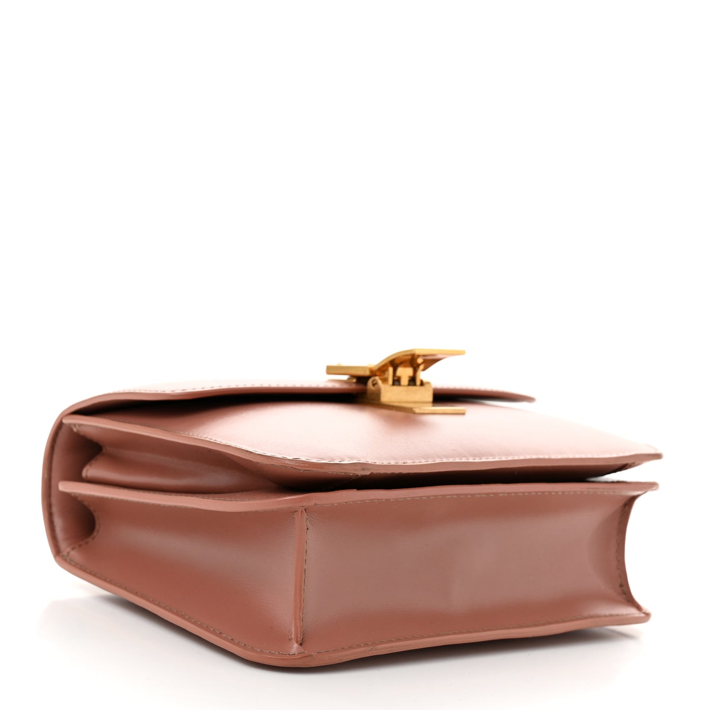Box Calfskin Teen Classic Box Flap Bag Antique Rose