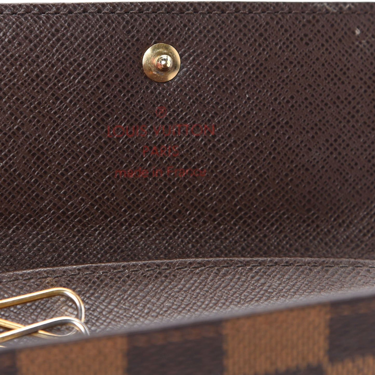 Damier Ebene Multicles 4 Key Holder