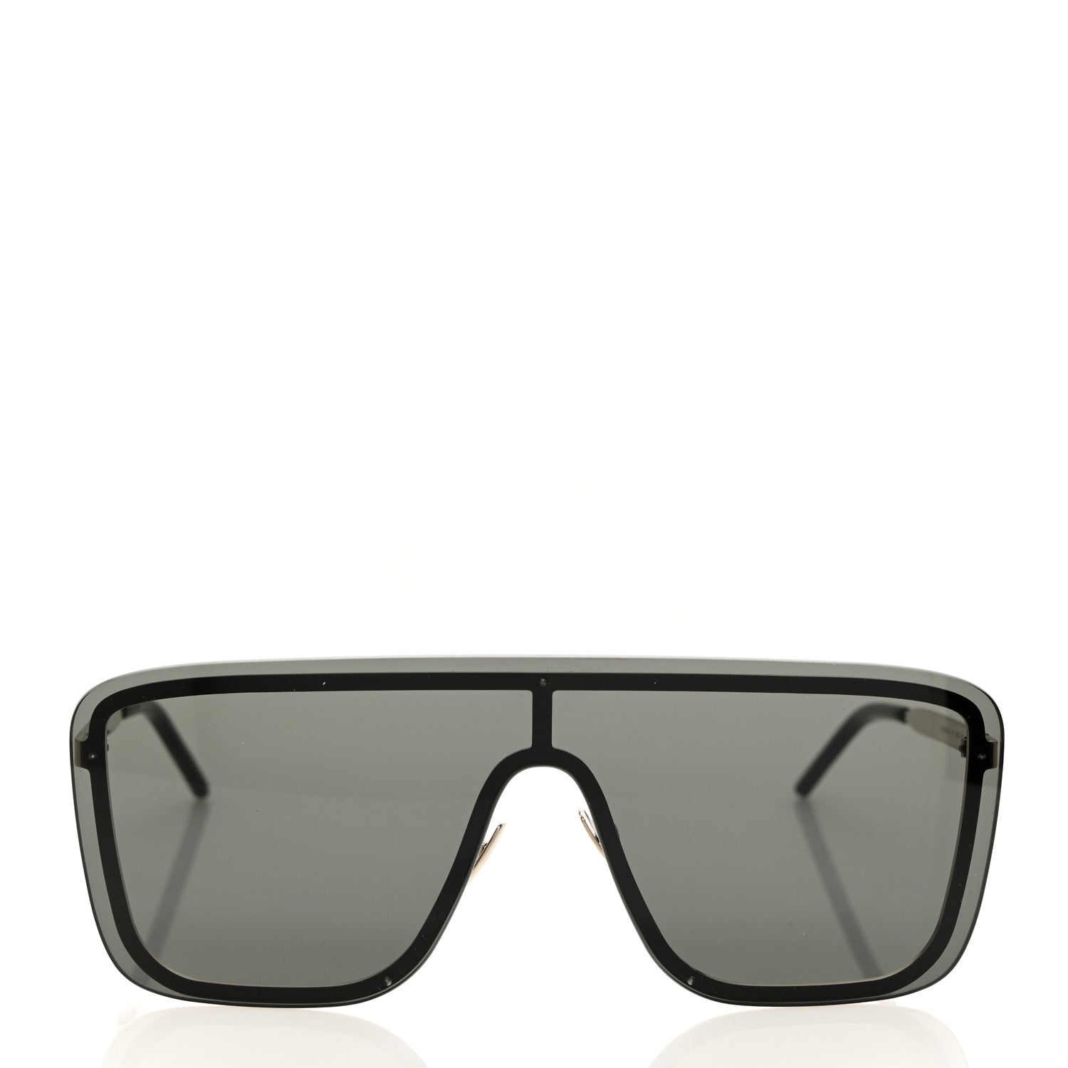 Saint Laurent Metal SL 384 Mask Sunglasses Black 2 of 7