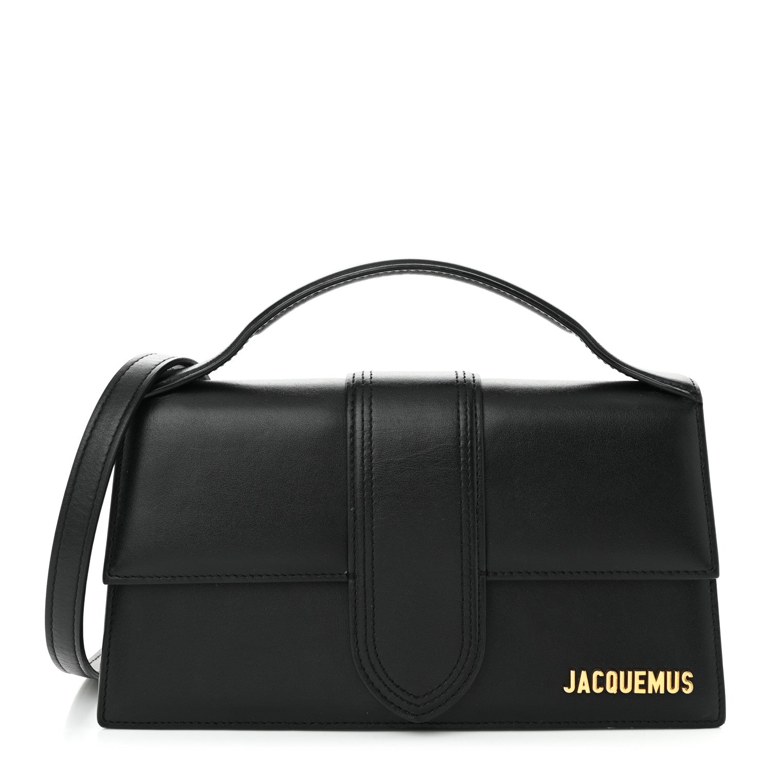 Jacquemus Smooth Calfskin Le Grand Bambino Black 1723853