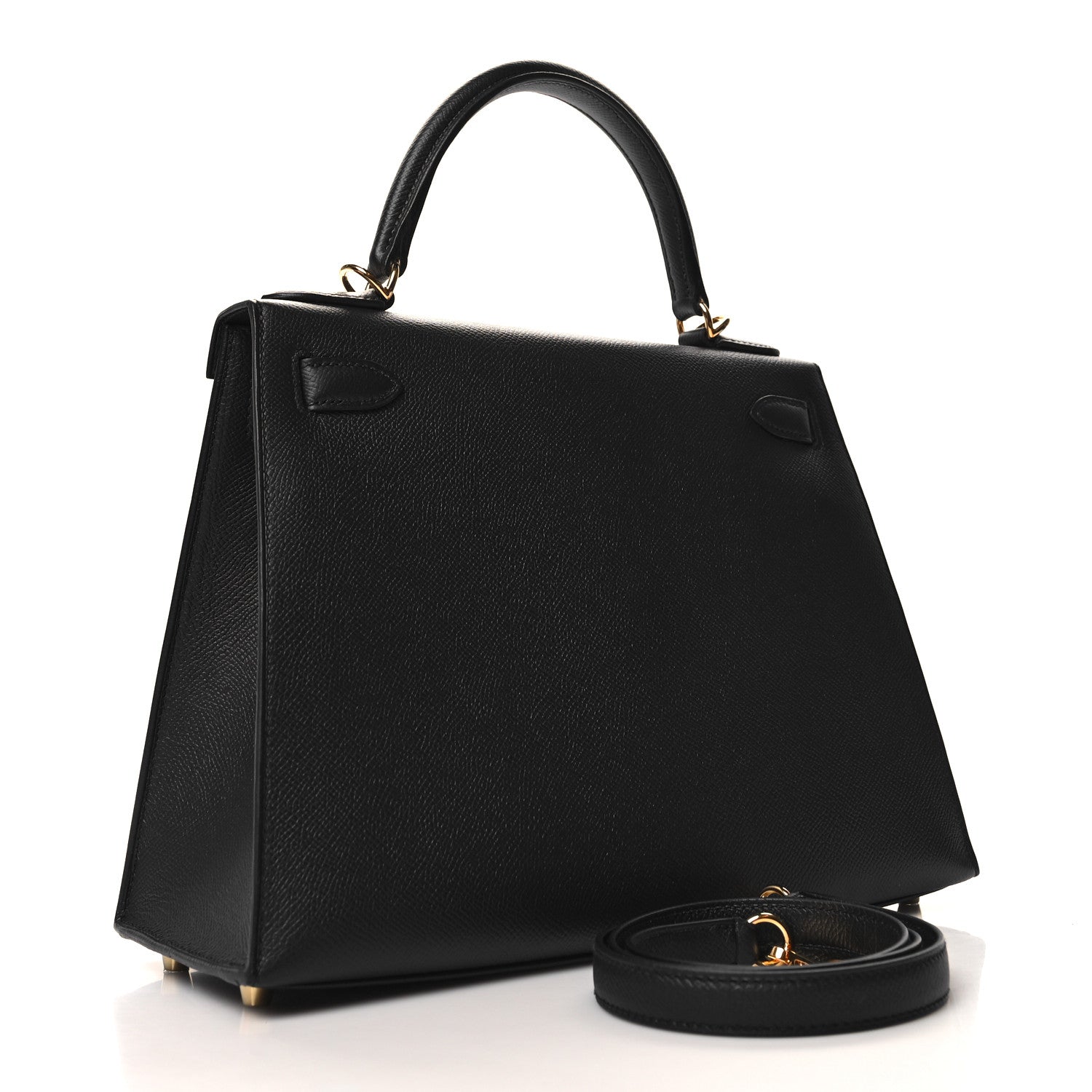 Hermes Epsom Kelly Sellier 28 Black 3 of 11
