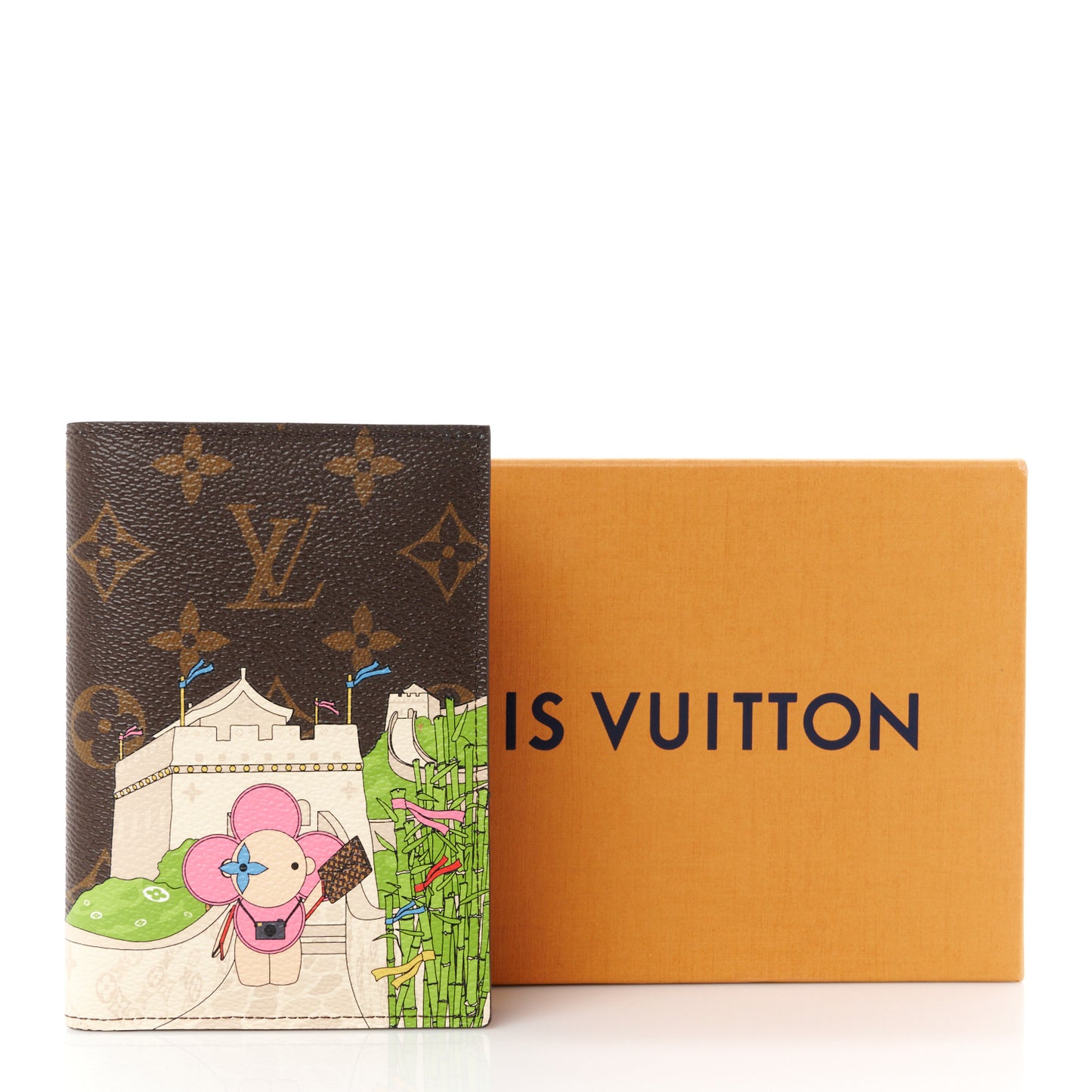 Monogram 2021 Christmas Animation China Passport Cover Myosotis Blue