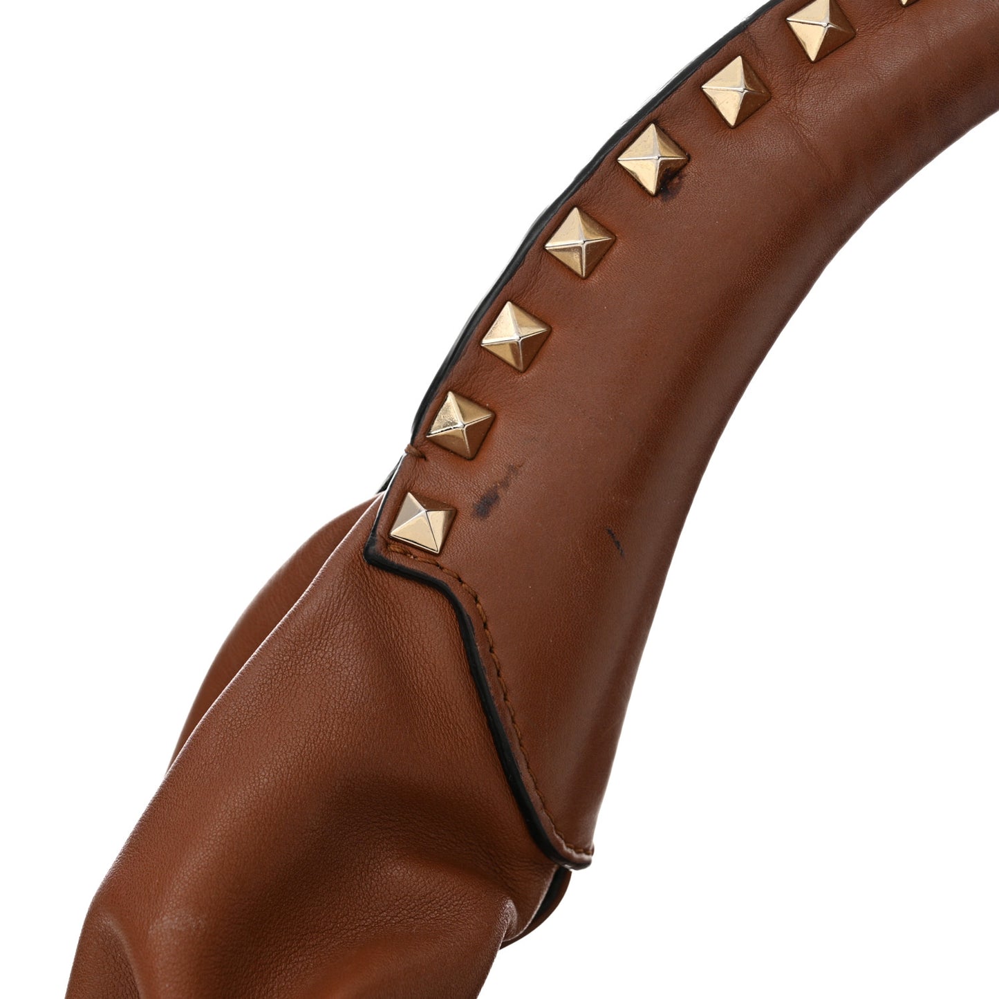 Calfskin Rockstud Hobo Selleria