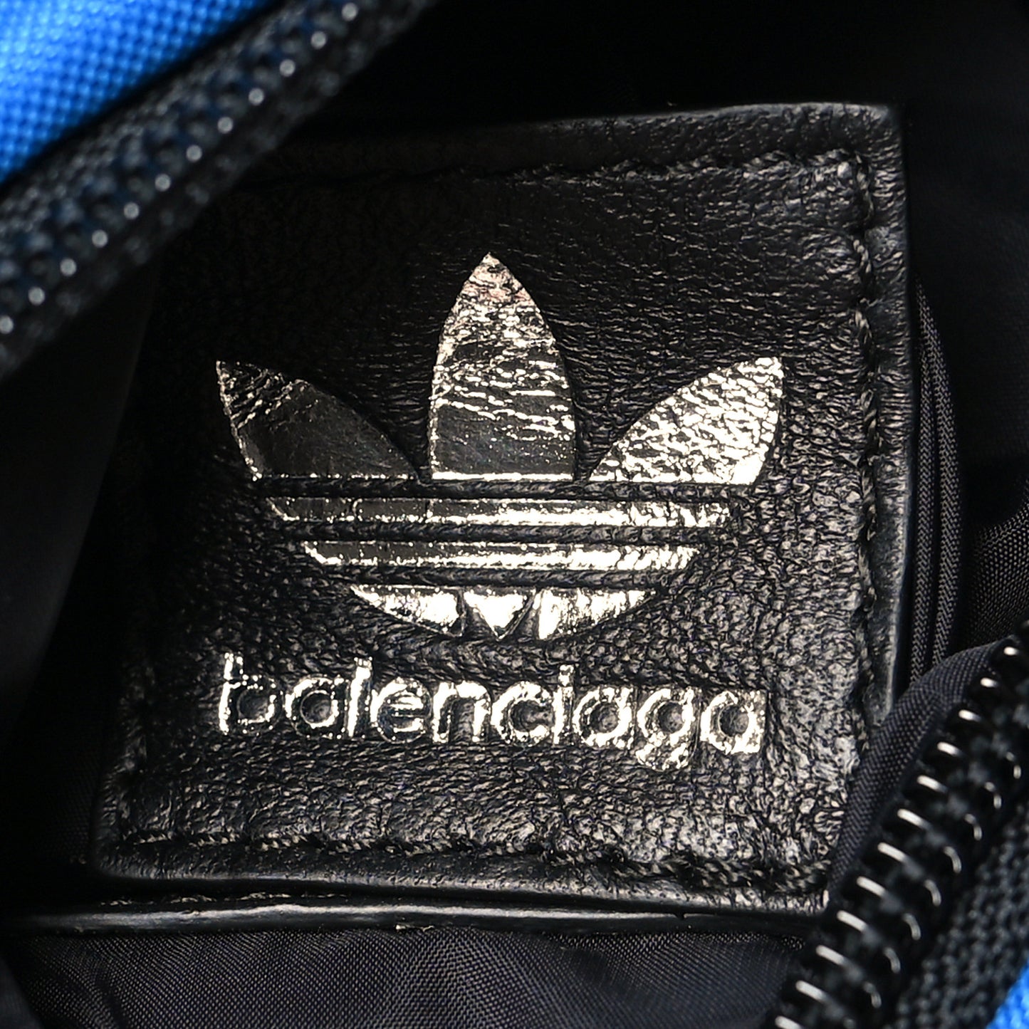 X ADIDAS Recycled Nylon Backpack Black Blue