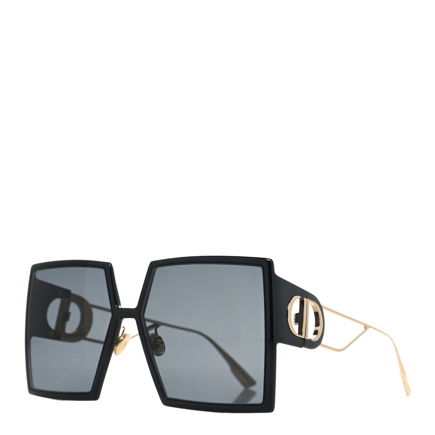 Square 30 Montaigne Sunglasses Black