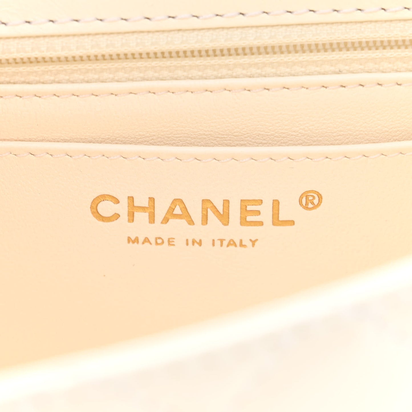 Aged Calfskin Quilted 2.55 Reissue Mini Flap White