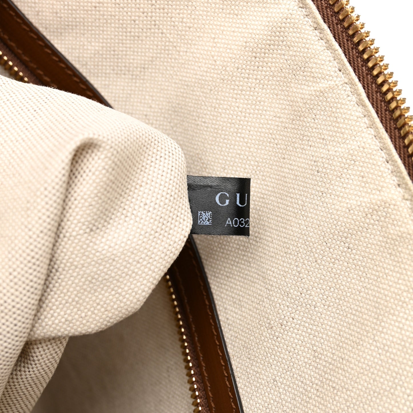 GG Supreme Monogram Azalea Calfskin Large Horsebit 1955 Duffle Bag Beige Ebony Brown Sugar