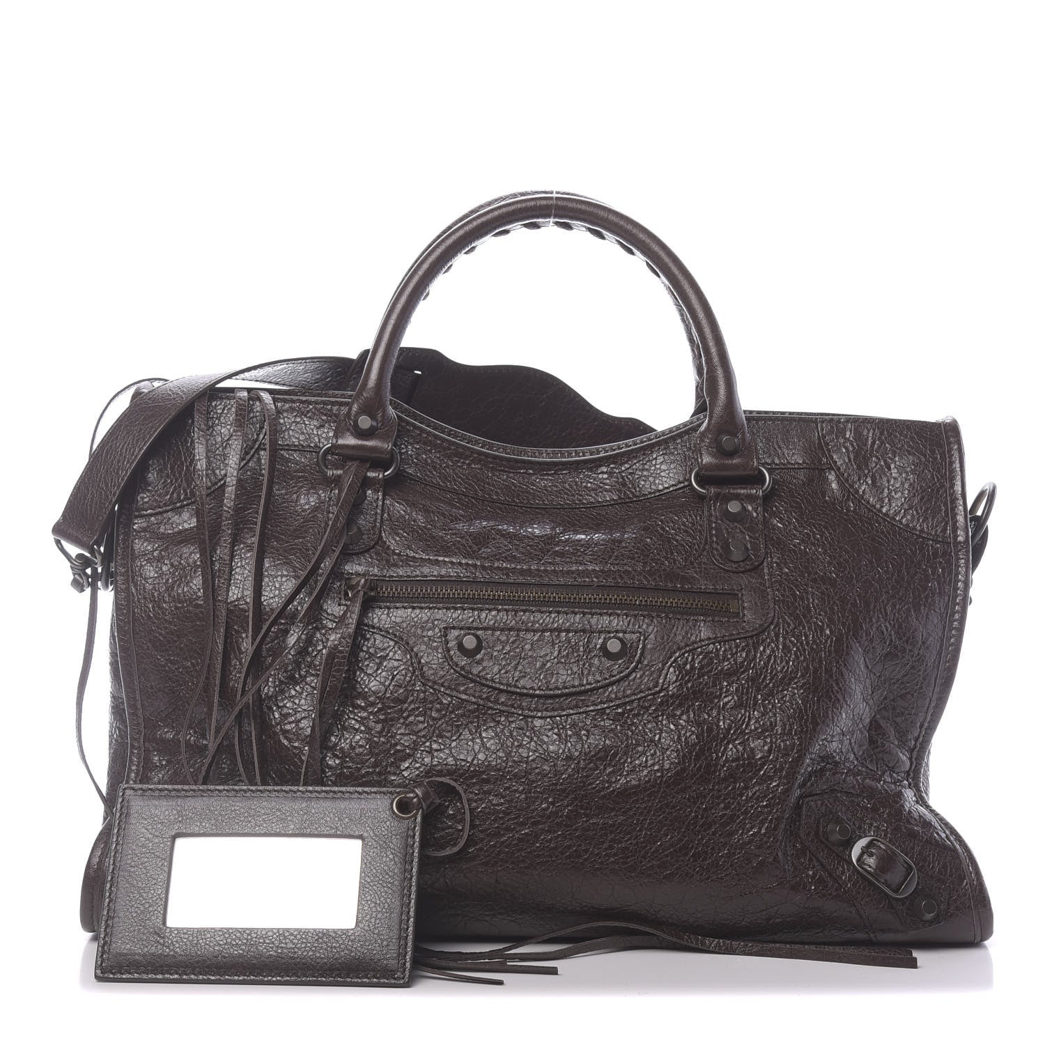 Balenciaga Agneau Classic Hardware City Charbon 1 of 10