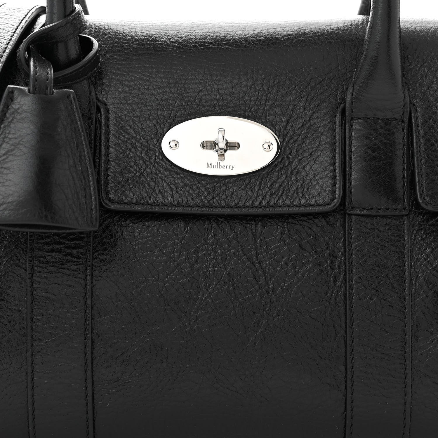 Mulberry Soft Shine Calfskin Small Bayswater Black 6 of 8