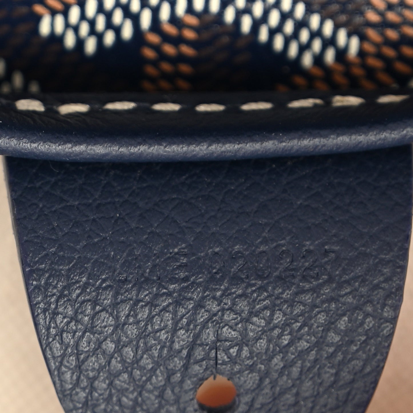 Goyardine Artois MM Navy