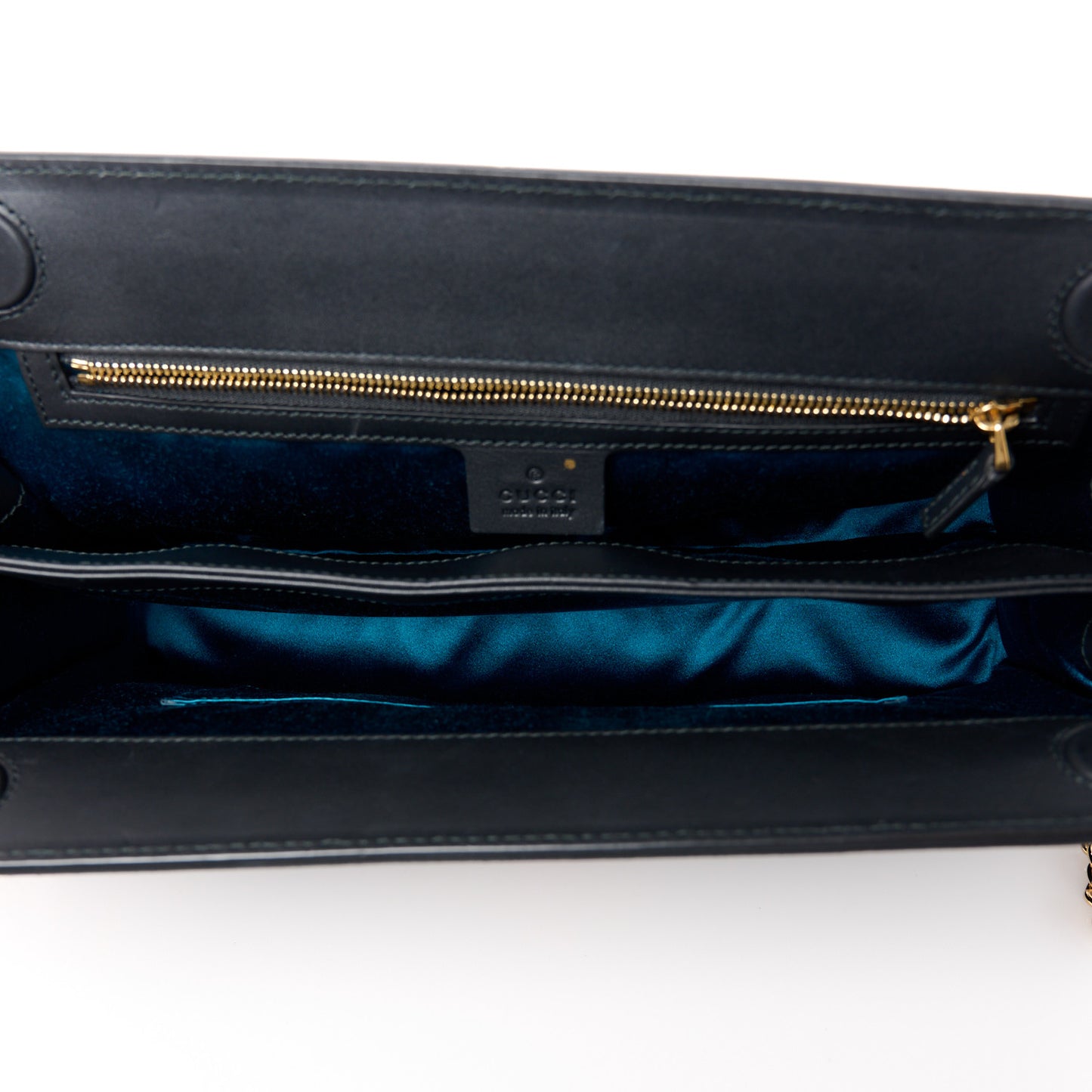 Suede Patent GG Web Medium Ophidia Chain Shoulder Bag Black