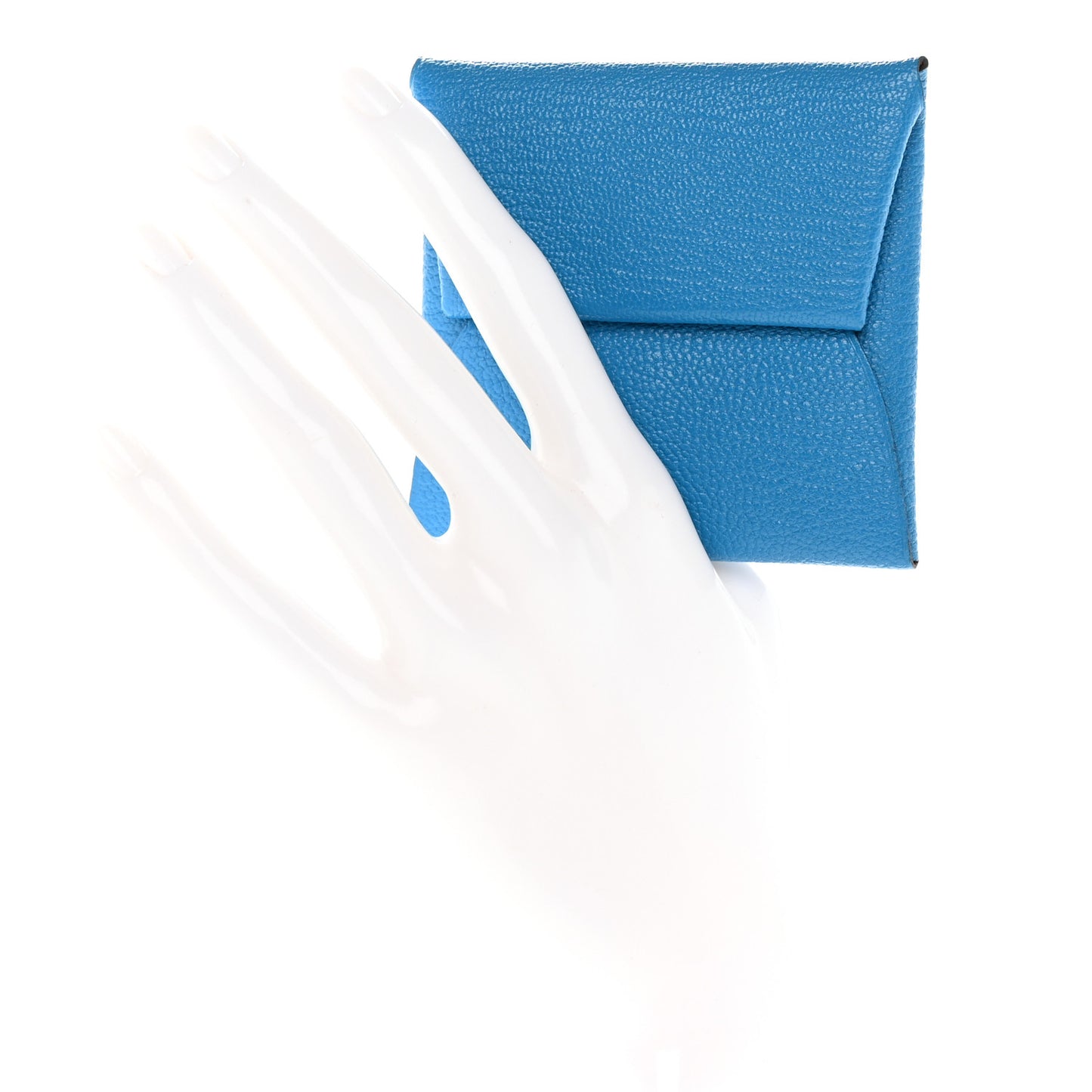 Chevre Mysore Bastia Verso Coin Purse Bleu Frida Cuivre