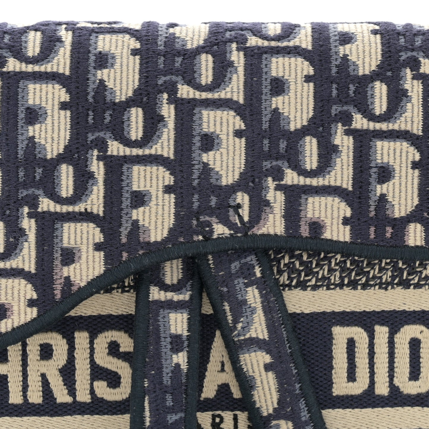 Oblique Slim Saddle Pouch Blue
