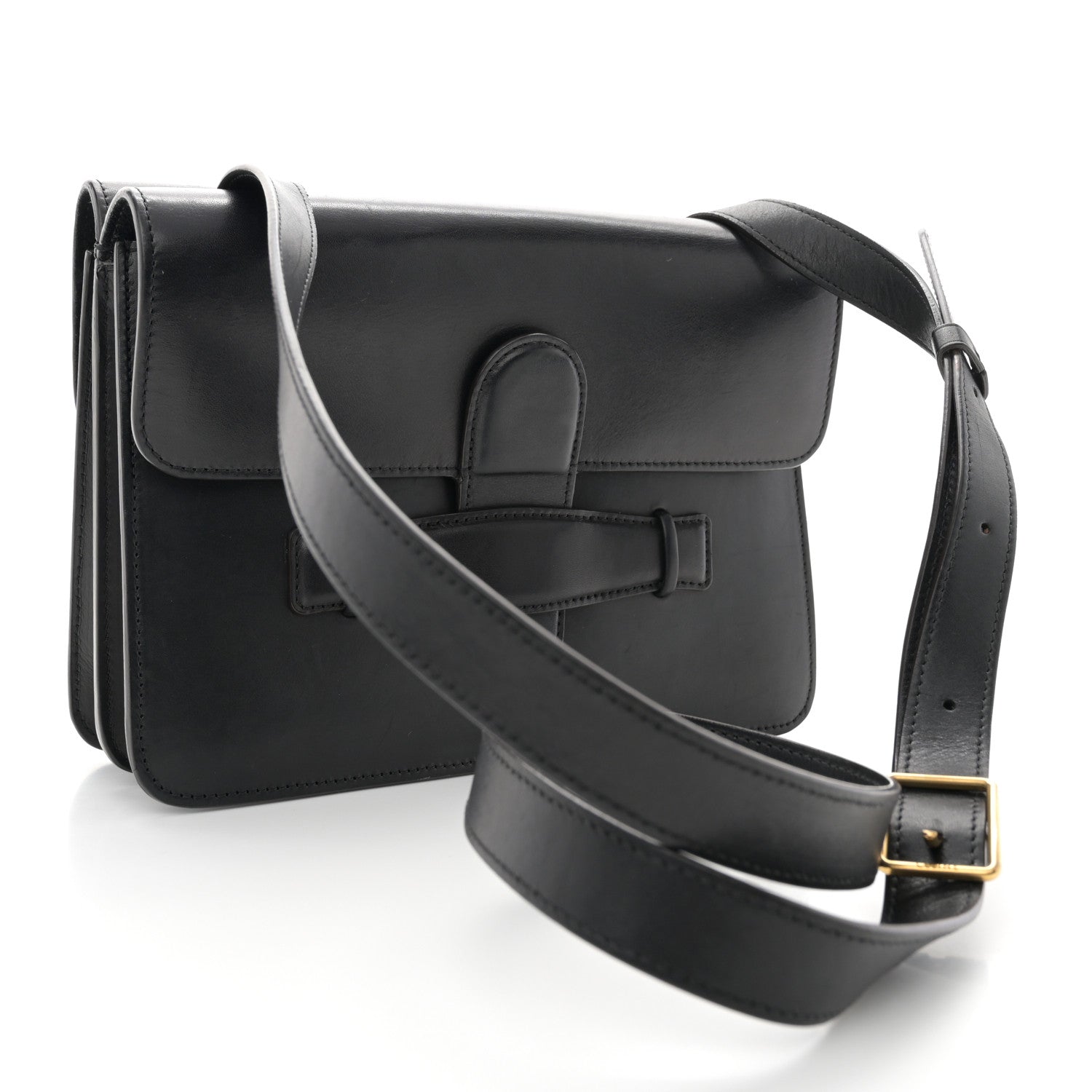 Celine Natural Calfskin Medium Symmetrical Bag Black 3 of 13