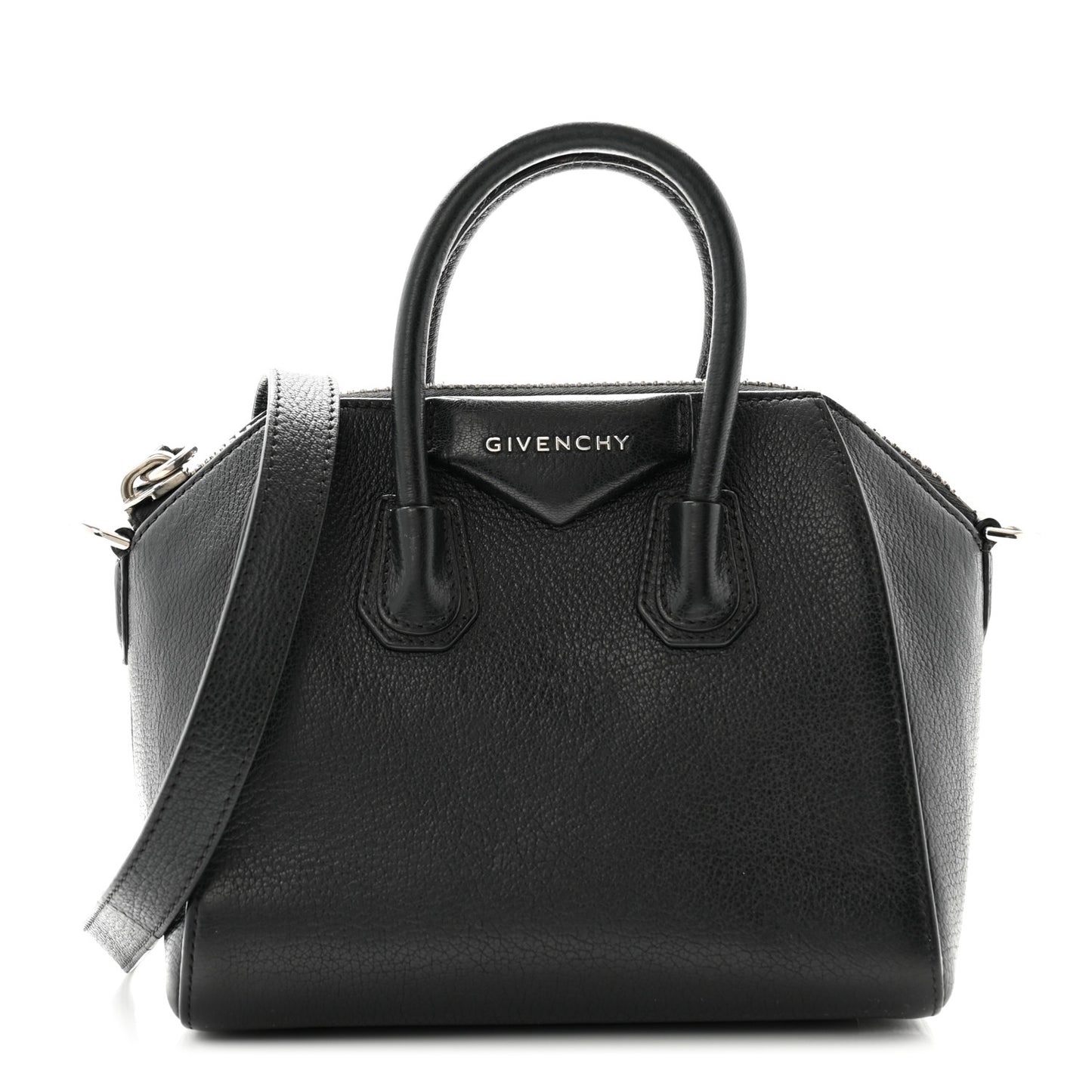 Sugar Goatskin Mini Antigona Black