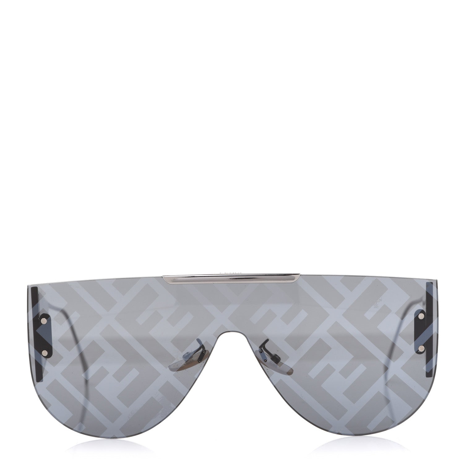 Fendi FF Fabulous Shield Sunglasses FF M0093/S Grey 2 of 9