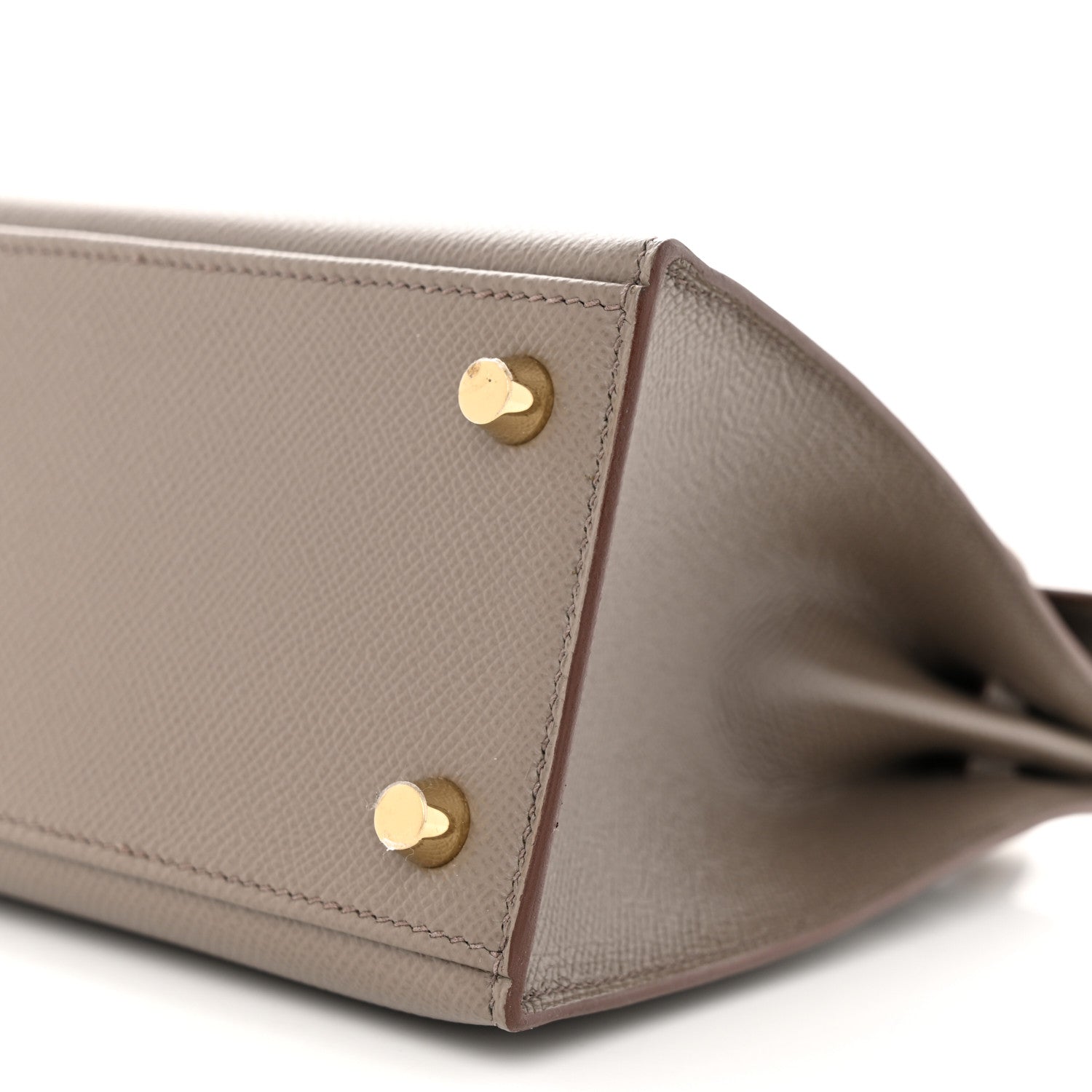 Hermes Epsom Kelly Sellier 25 Etain 10 of 12