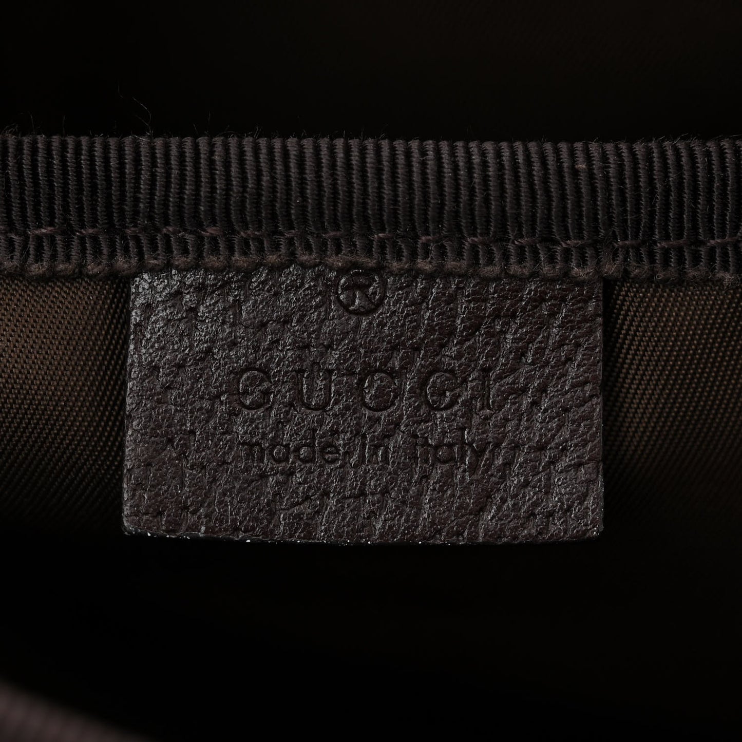 Monogram Natural Pigskin Large Diaper Bag Beige Ebony Cocoa Dark Chocolate