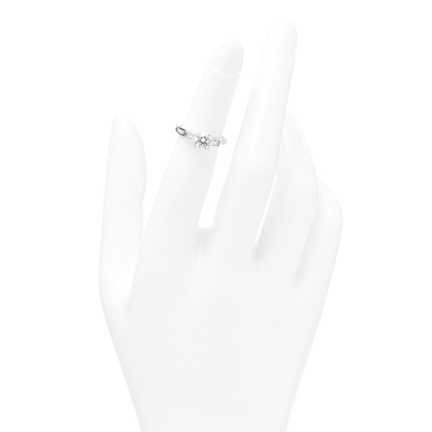 Platinum Diamond .74ct Tryst Engagement Ring 46 3.75
