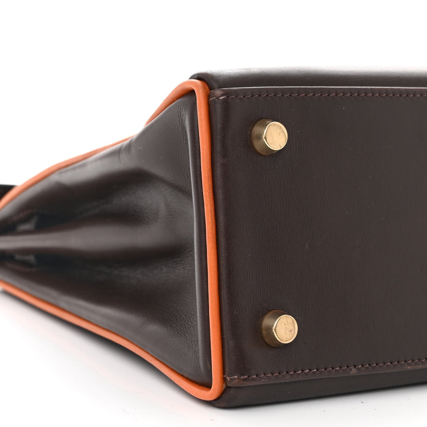Box Bi-Color Kelly Retourne 25 Chocolate Orange