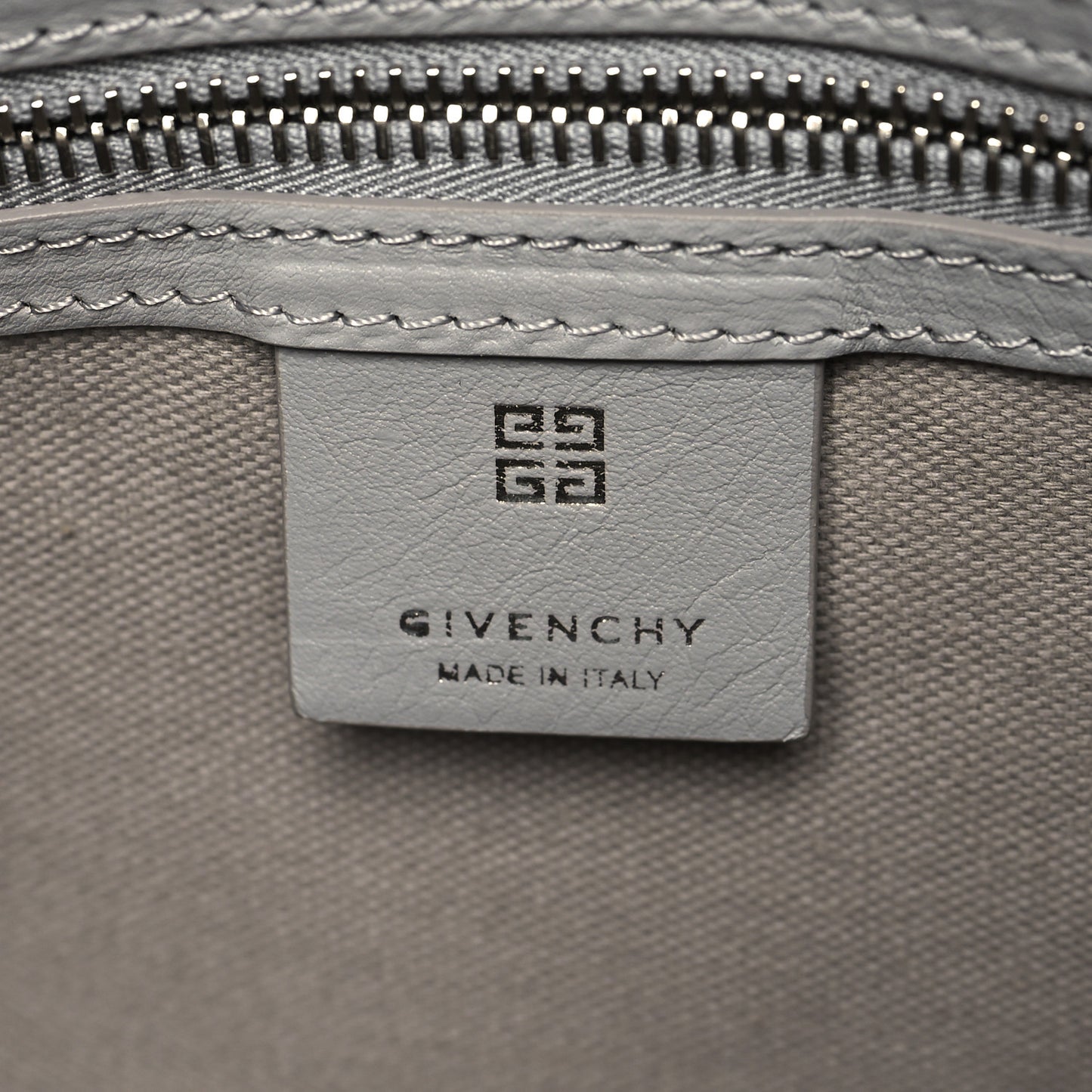 Calfskin Medium Voyou Bag Light Grey