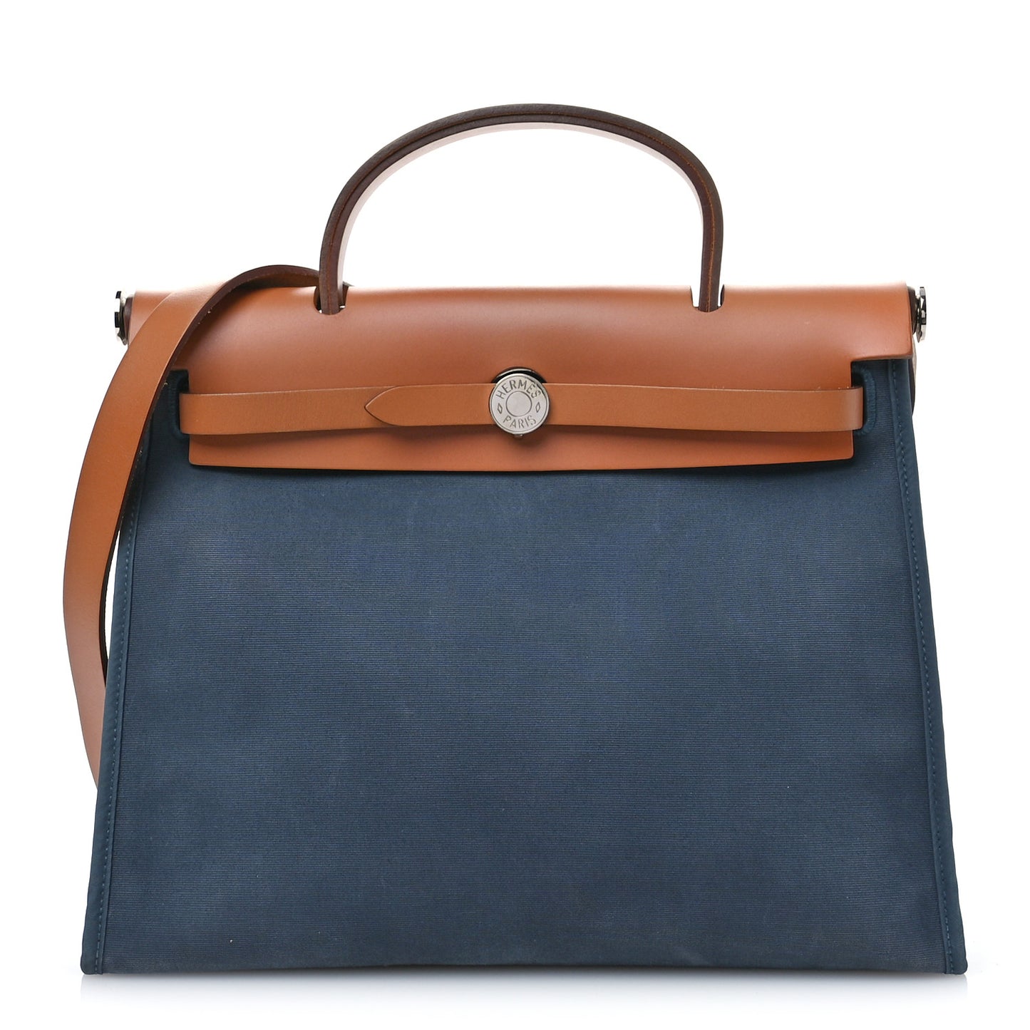 Toile Vache Hunter Herbag Zip 31 PM Azur Natural