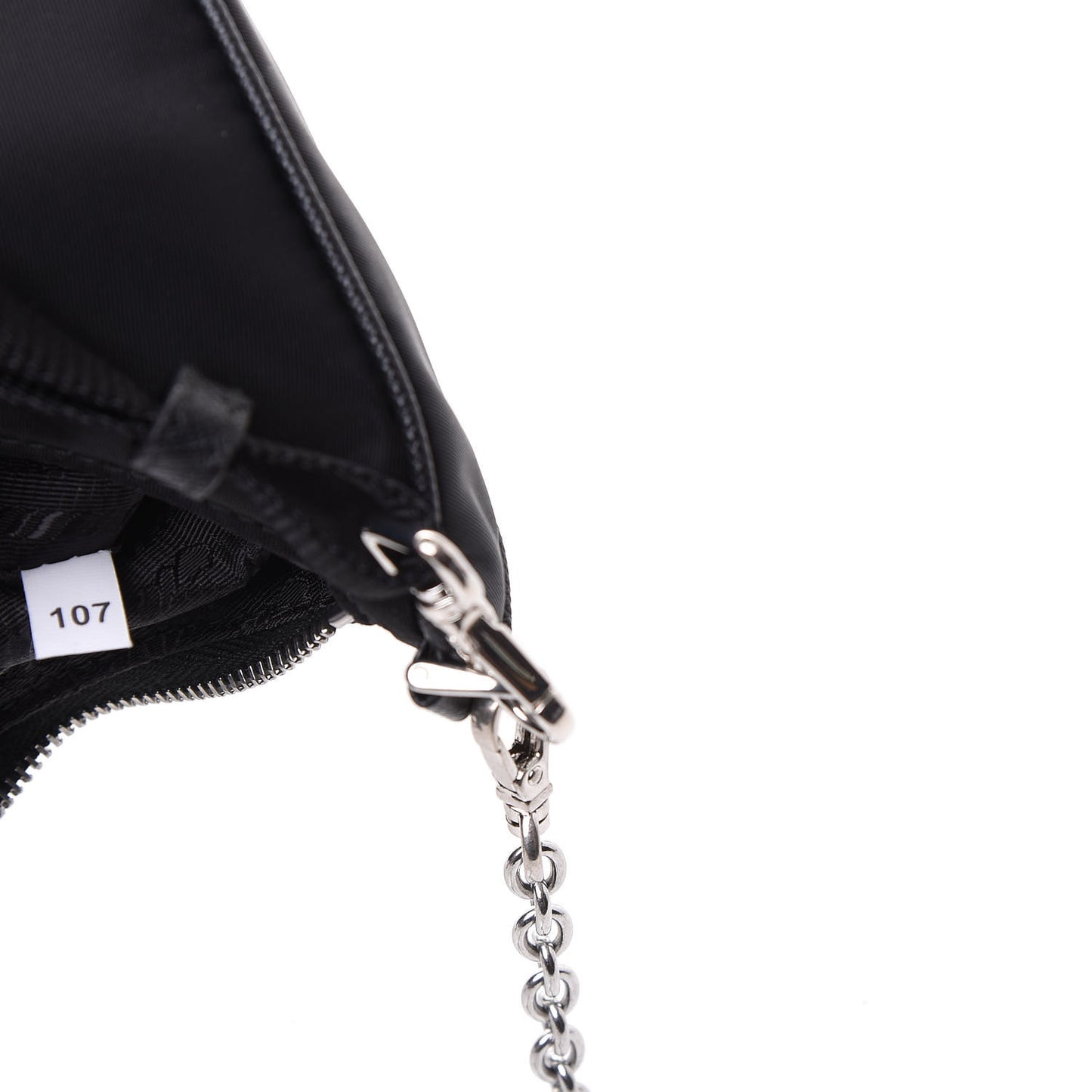 Tessuto Nylon Mini Re-Edition 2000 Shoulder Bag Black