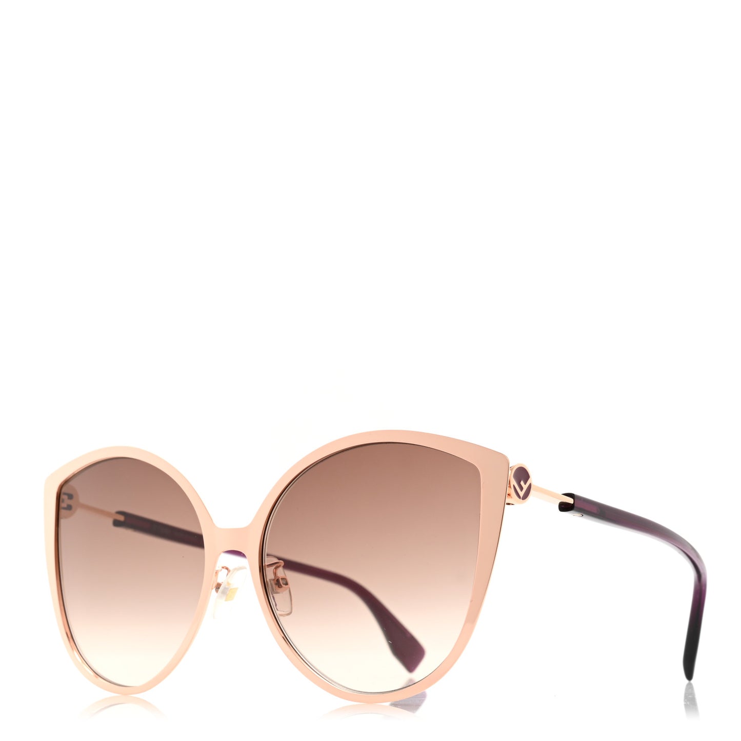 Cat Eye F is Fendi Sunglasses FF 0395/F/S Gold