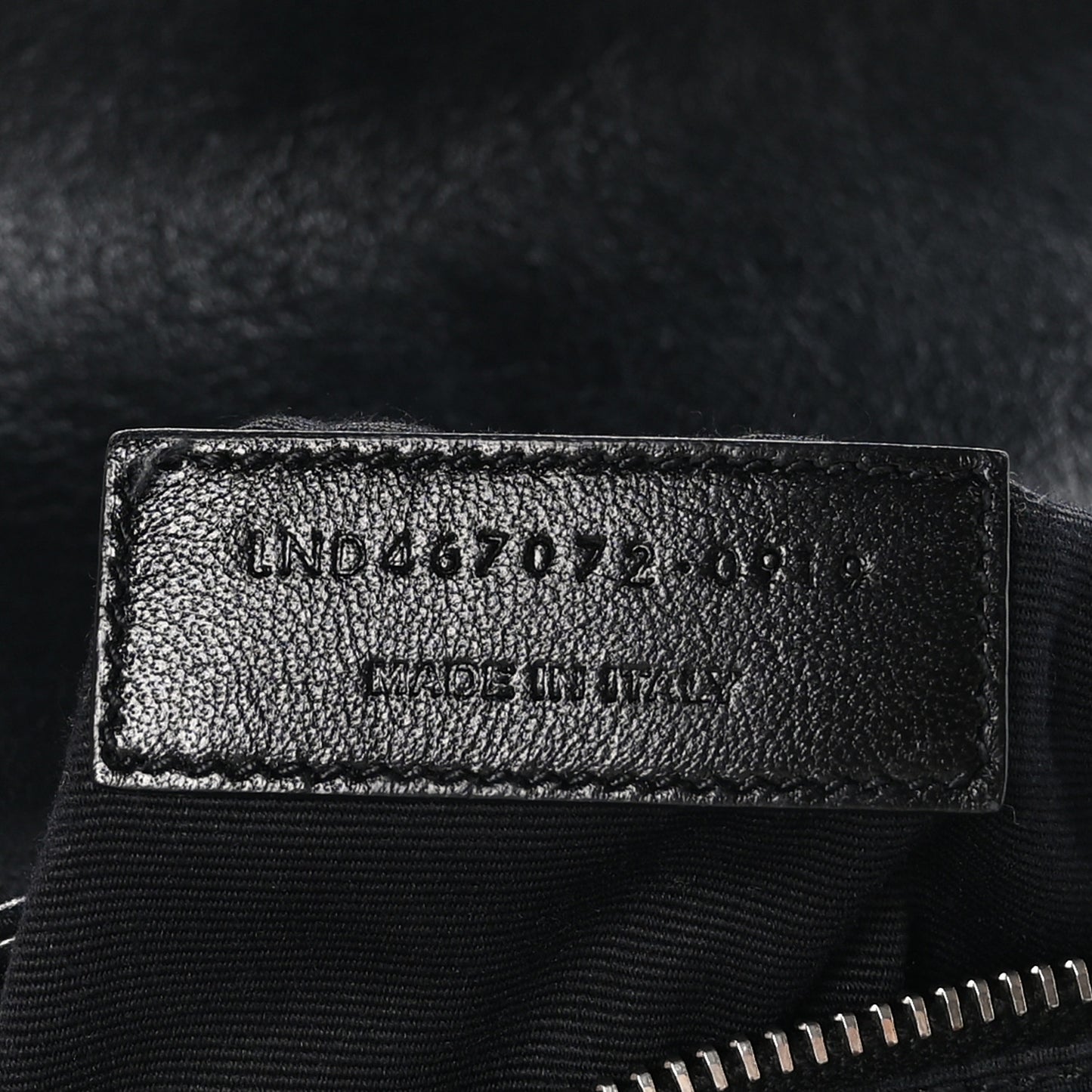 Calfskin Y Quilted Monogram Toy Loulou Crossbody Bag Black