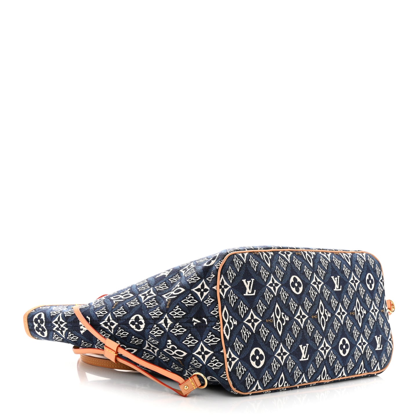 Jacquard Since 1854 Neverfull MM Blue