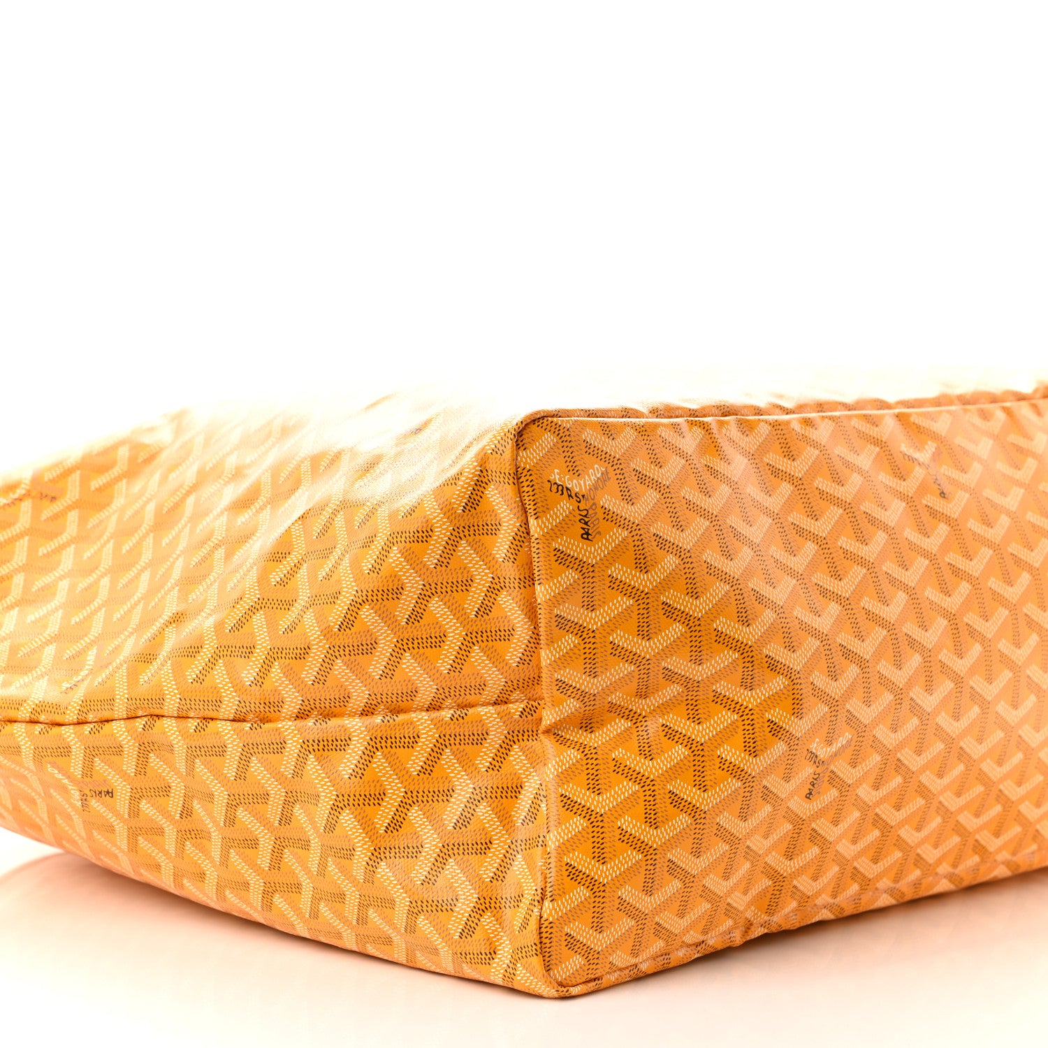 Goyard Goyardine Saint Louis GM Yellow 9 of 10