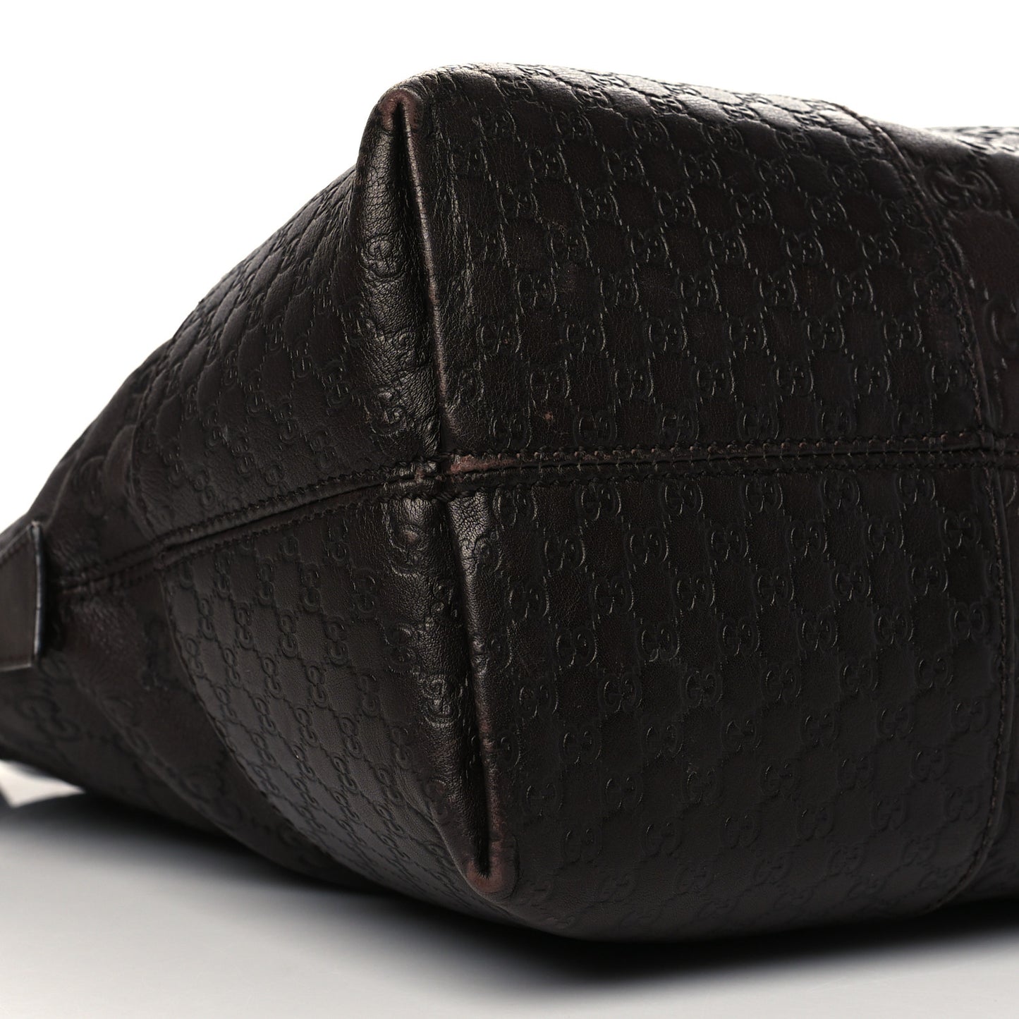 Guccissima Medium Bree Shoulder Bag Chocolate