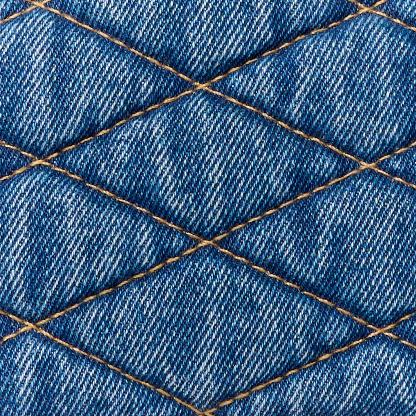 Denim Calfskin Reverse Monogram Malletage Alma BB Blue