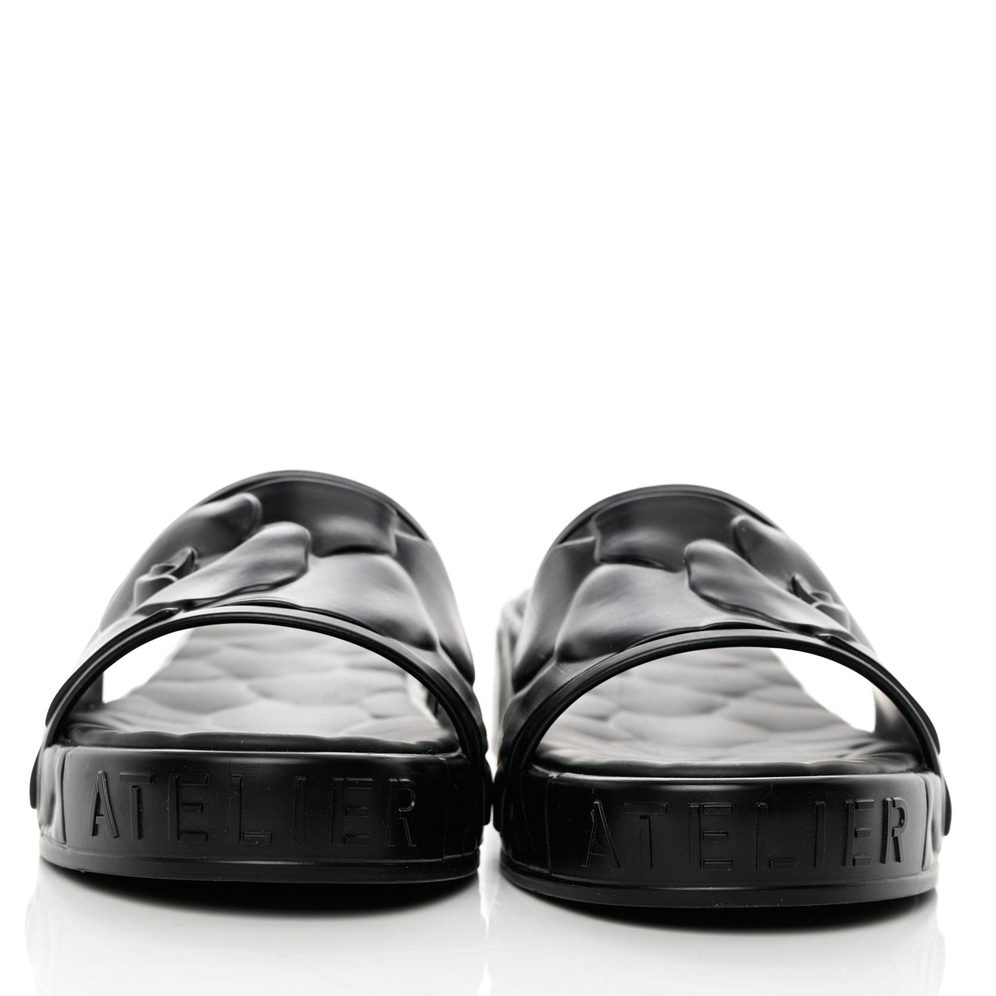Rubber Atelier 03 Rose Edition 25/40mm Platform Slide Sandals 40 Black