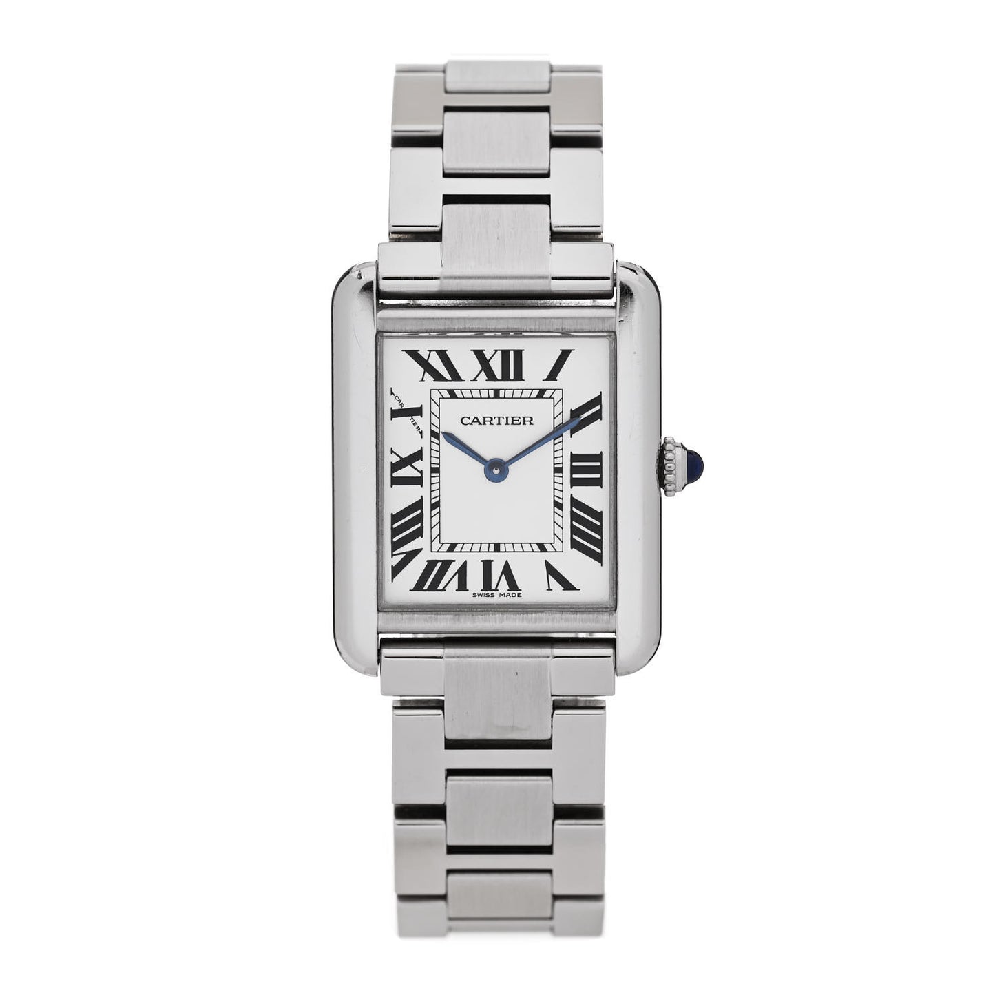 Stainless Steel 24mm Tank Solo Quartz Watch