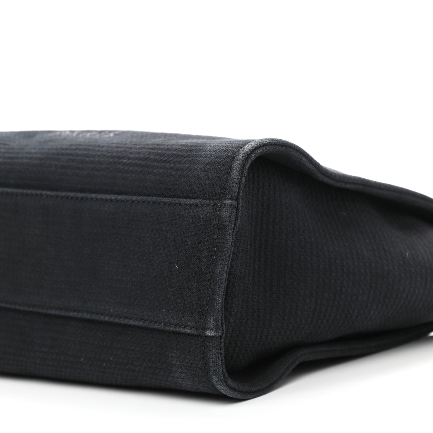 Mixed Fibers Small Deauville Tote Black