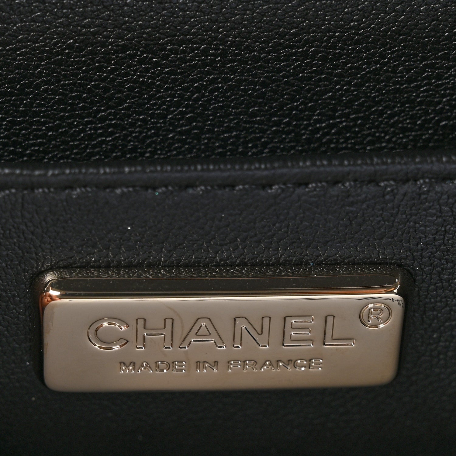 Chanel Lambskin Metal Quilted Medium Evening Bag With Chain Black 6 of 10