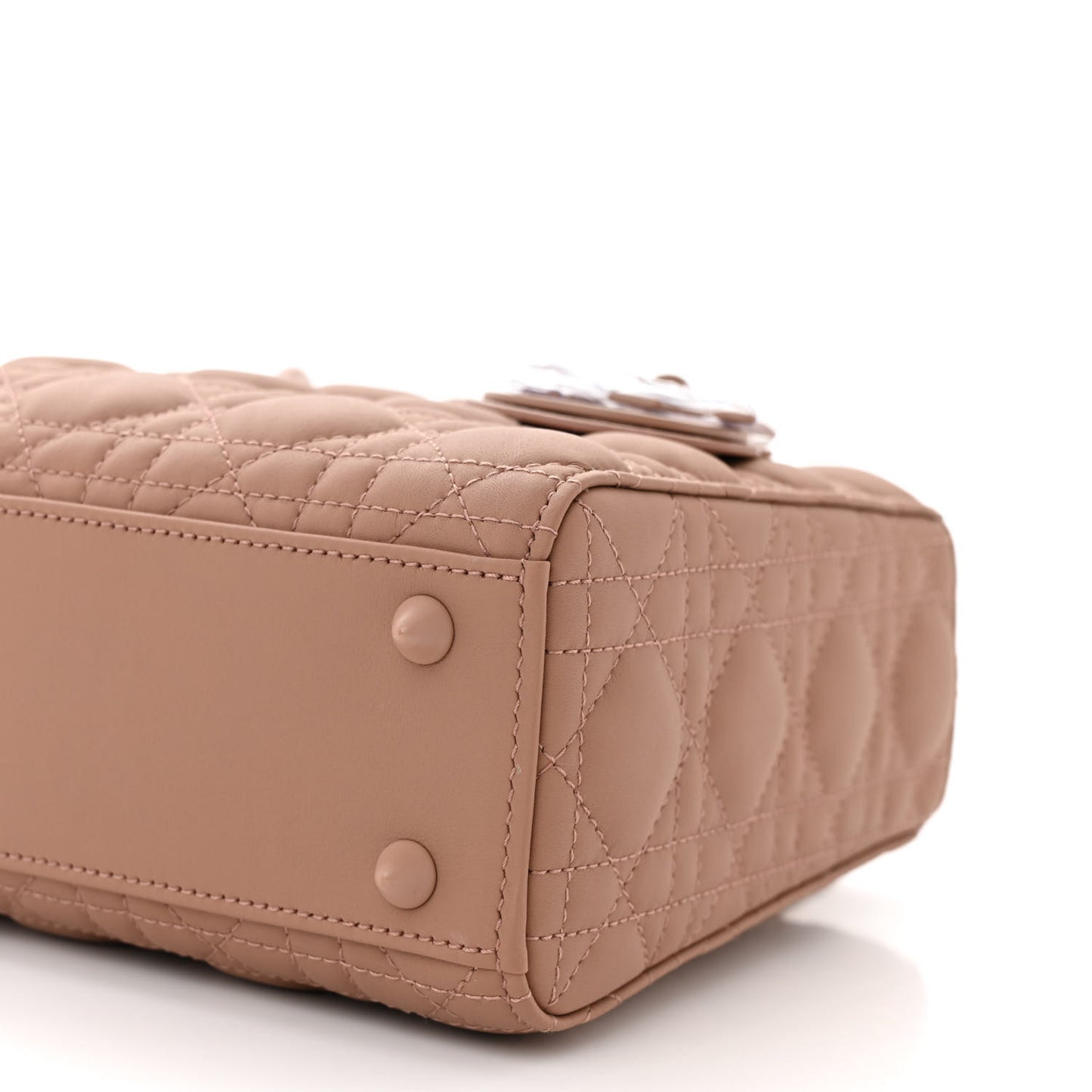 Ultra Matte Calfskin Cannage Small My ABCDior Lady Dior Beige