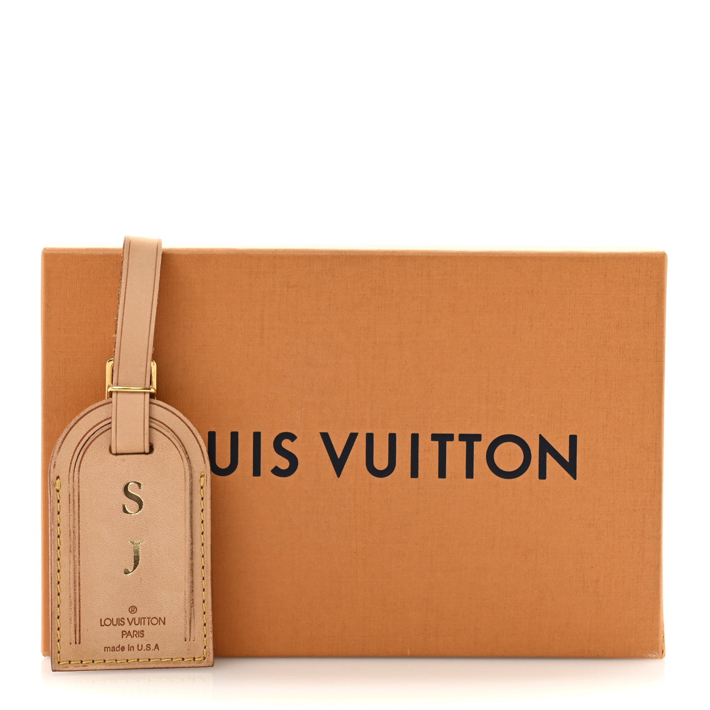 Vachetta Luggage Tag