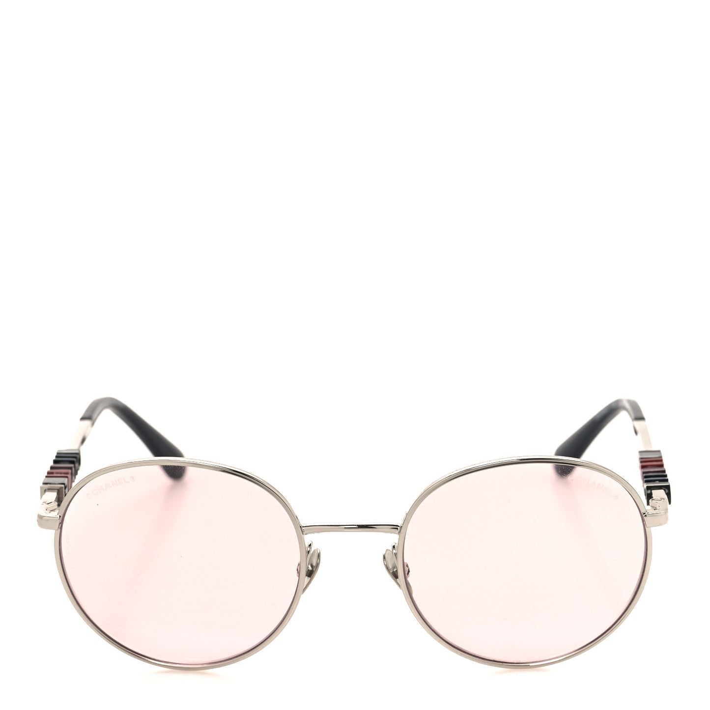 Metal Pantos Sunglasses 4282 Silver Pink