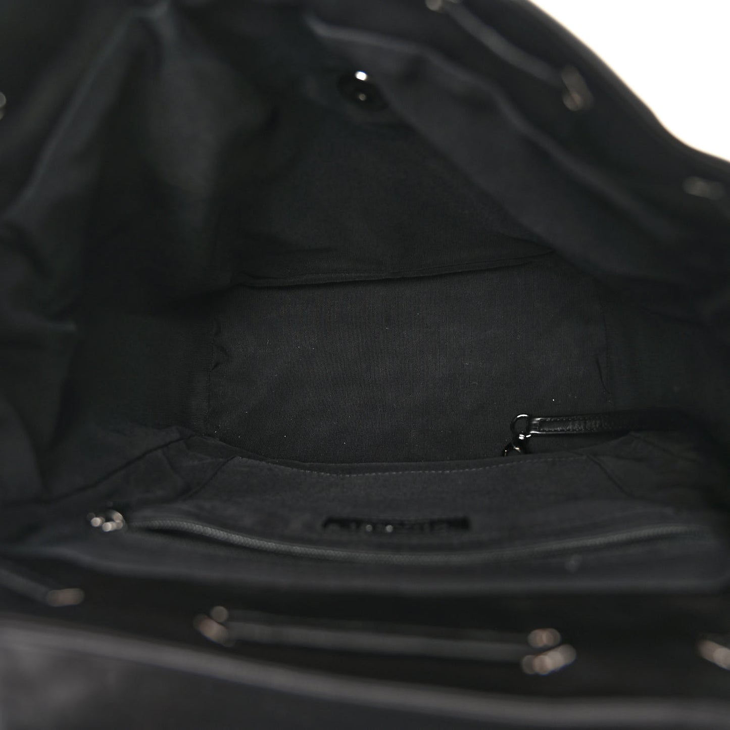 Lambskin Quilted Large Urban Spirit Backpack Black