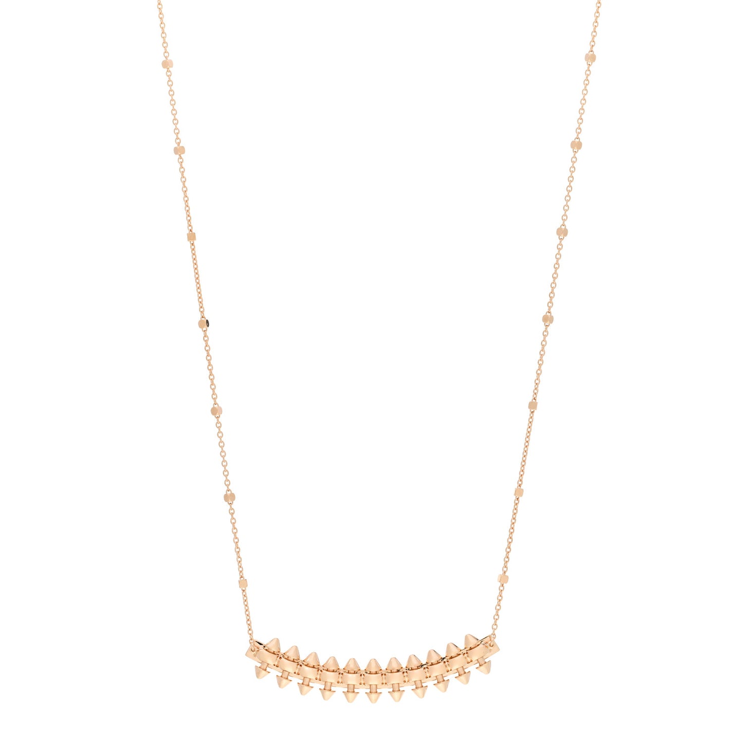 18K Pink Gold Medium Clash de Cartier Necklace