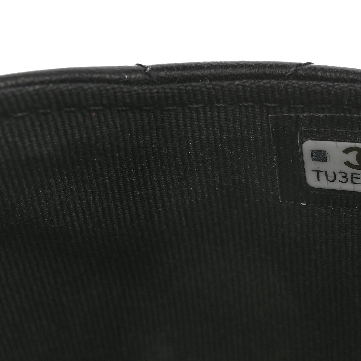 Lambskin Enamel Quilted Coco Hearts Clutch With Chain Black