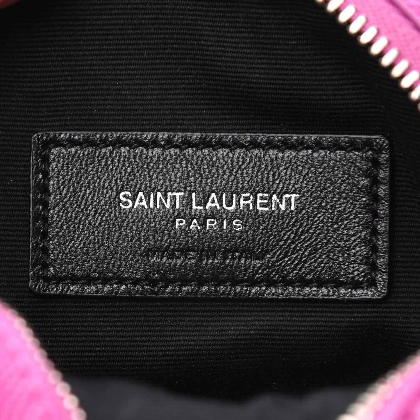 Grain De Poudre Matelasse Monogram Baby Lou Camera Bag Electric Fuxia