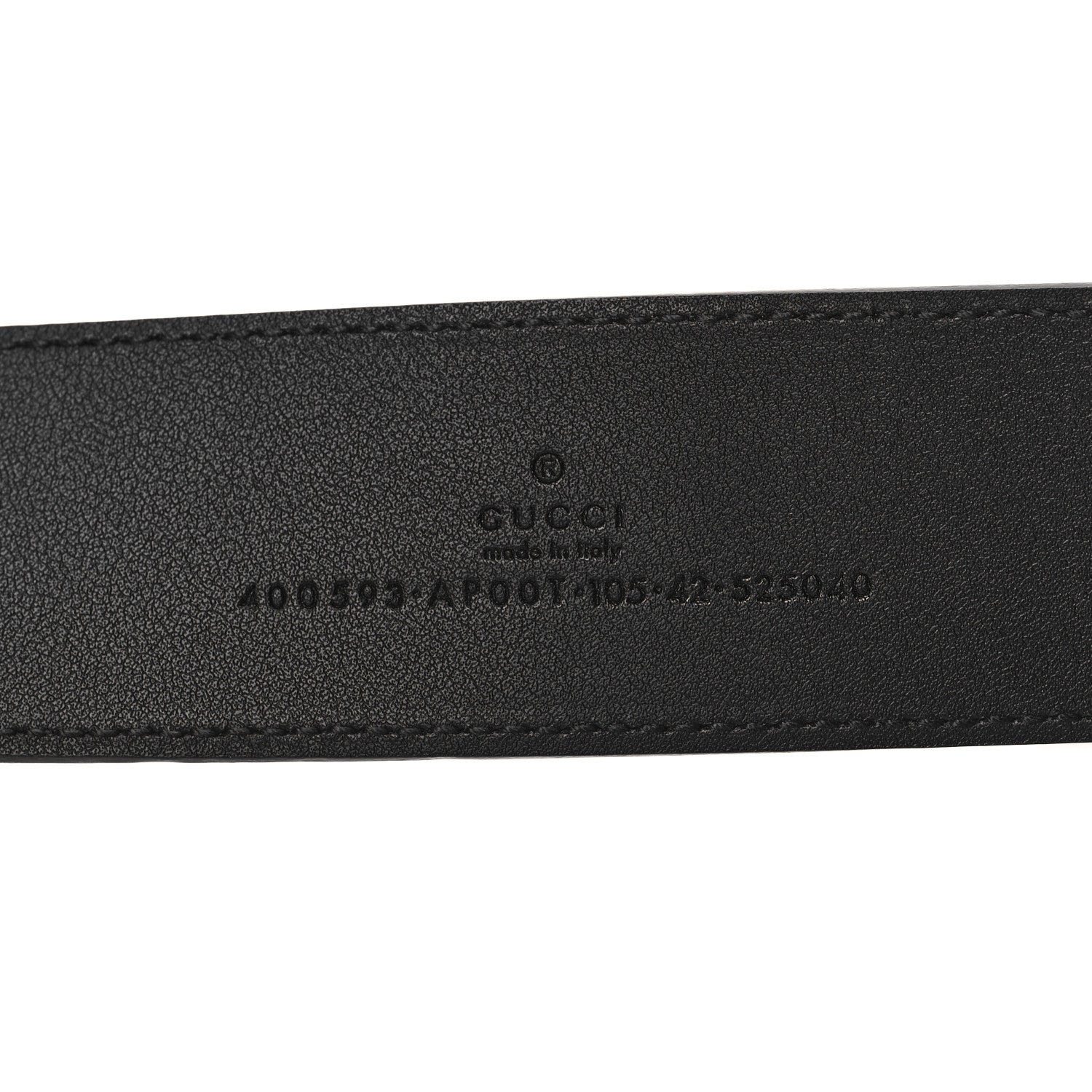 Gucci Calfskin Double G 40mm Belt 105 42 Black 5 of 6