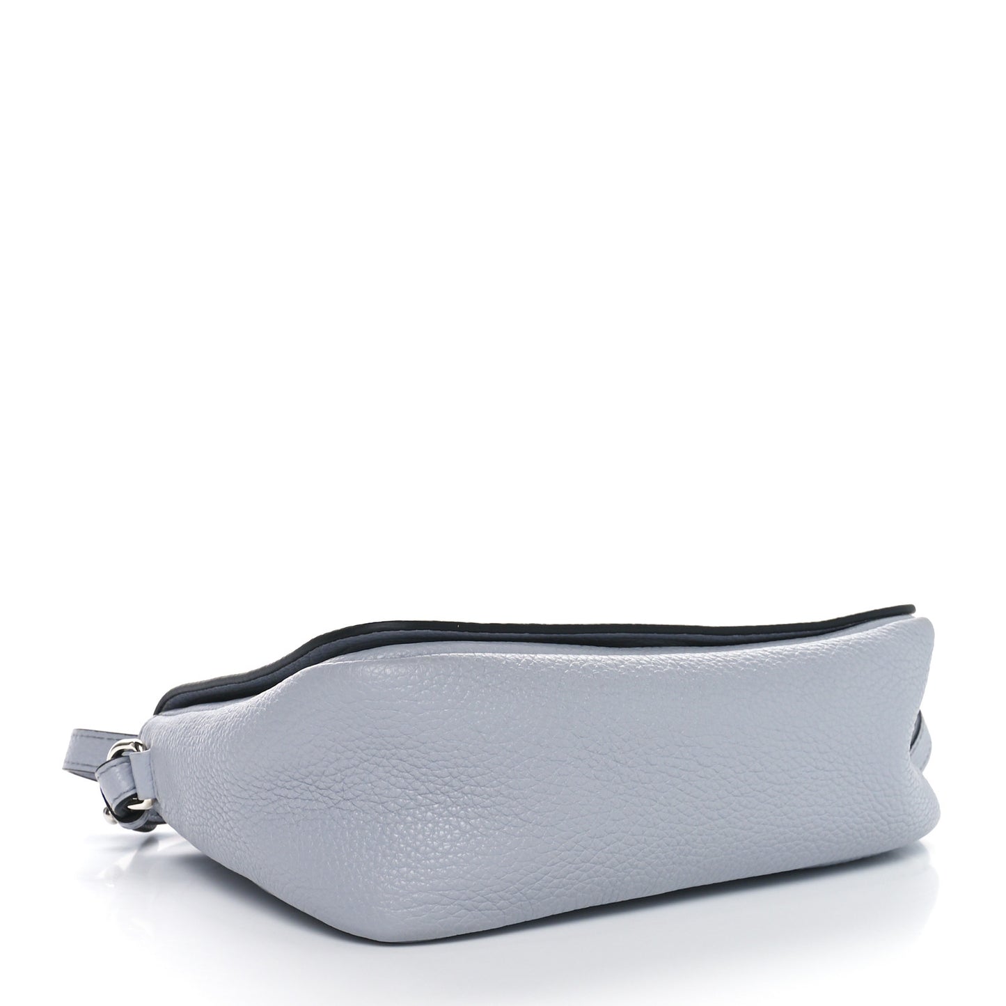 Vitello Daino Soft Flap Crossbody Fiordaliso