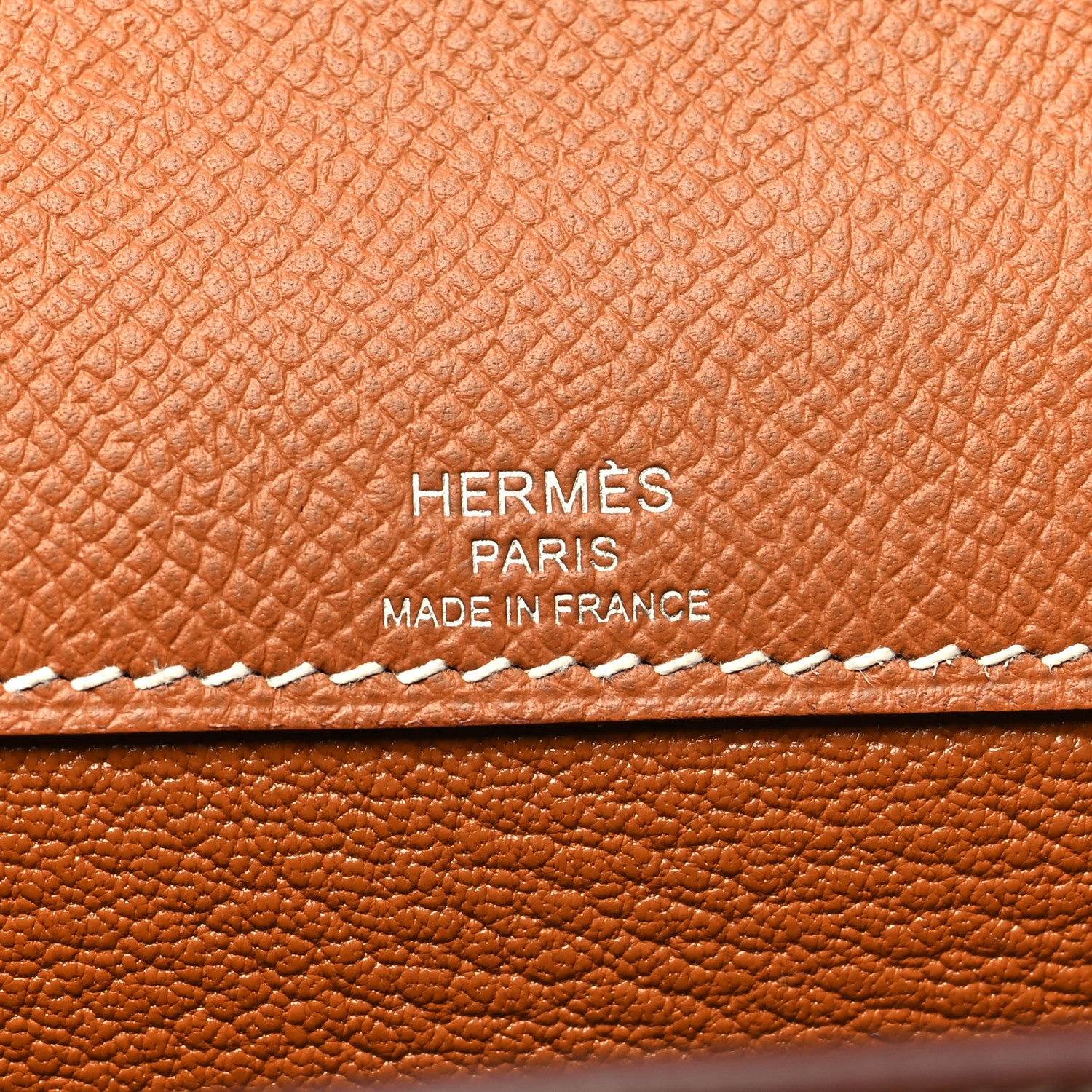 Hermes Epsom Kelly Depeches 25 Pouch Gold 5 of 10